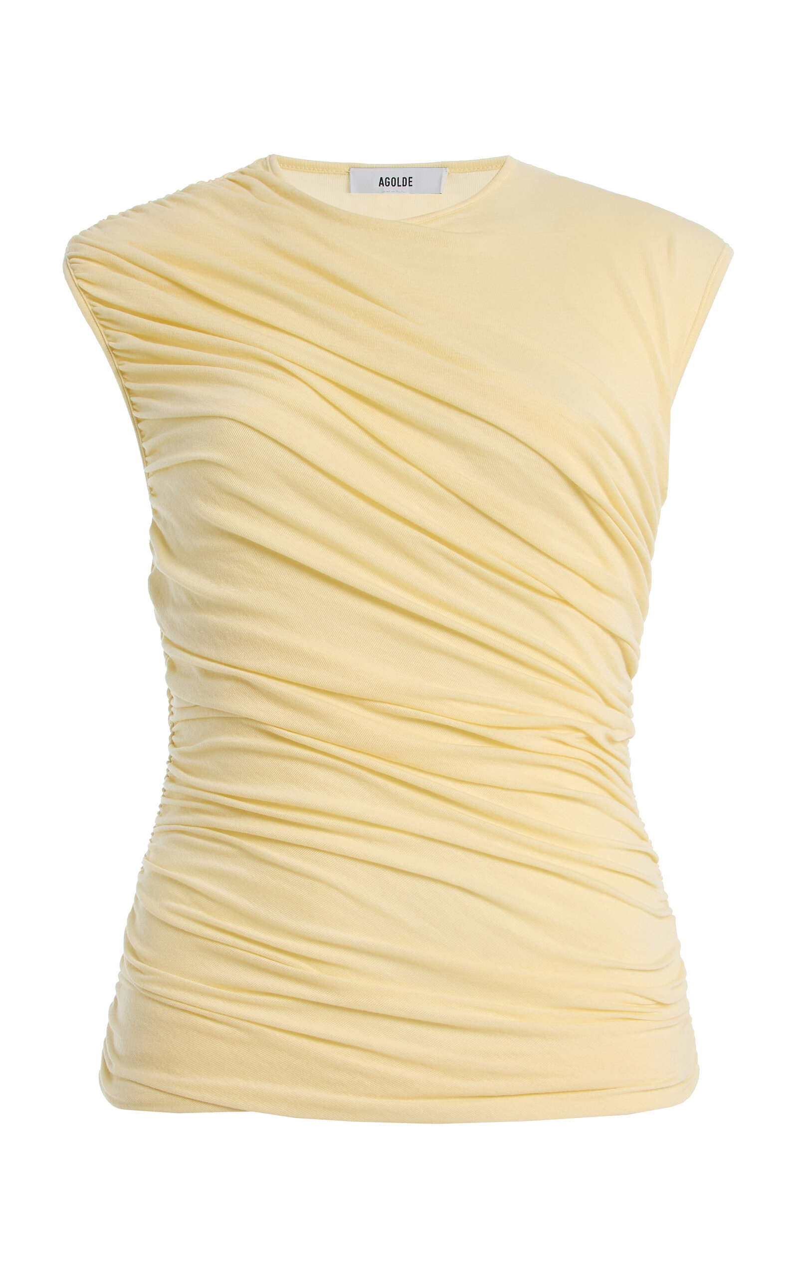 Agolde Ester Twist Jersey Tank Top