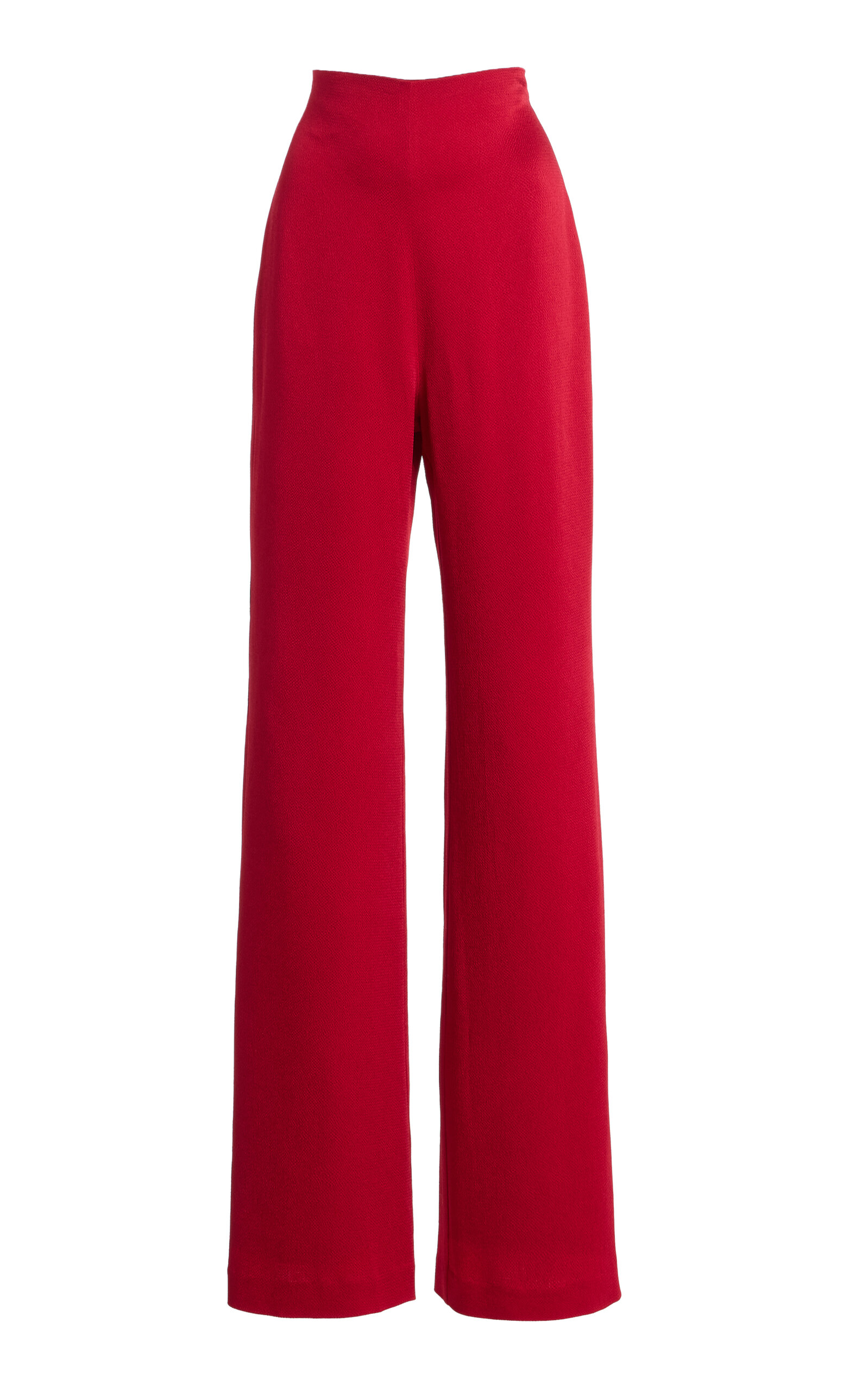 Silvia Tcherassi Palermo Wide-leg Pants In Red