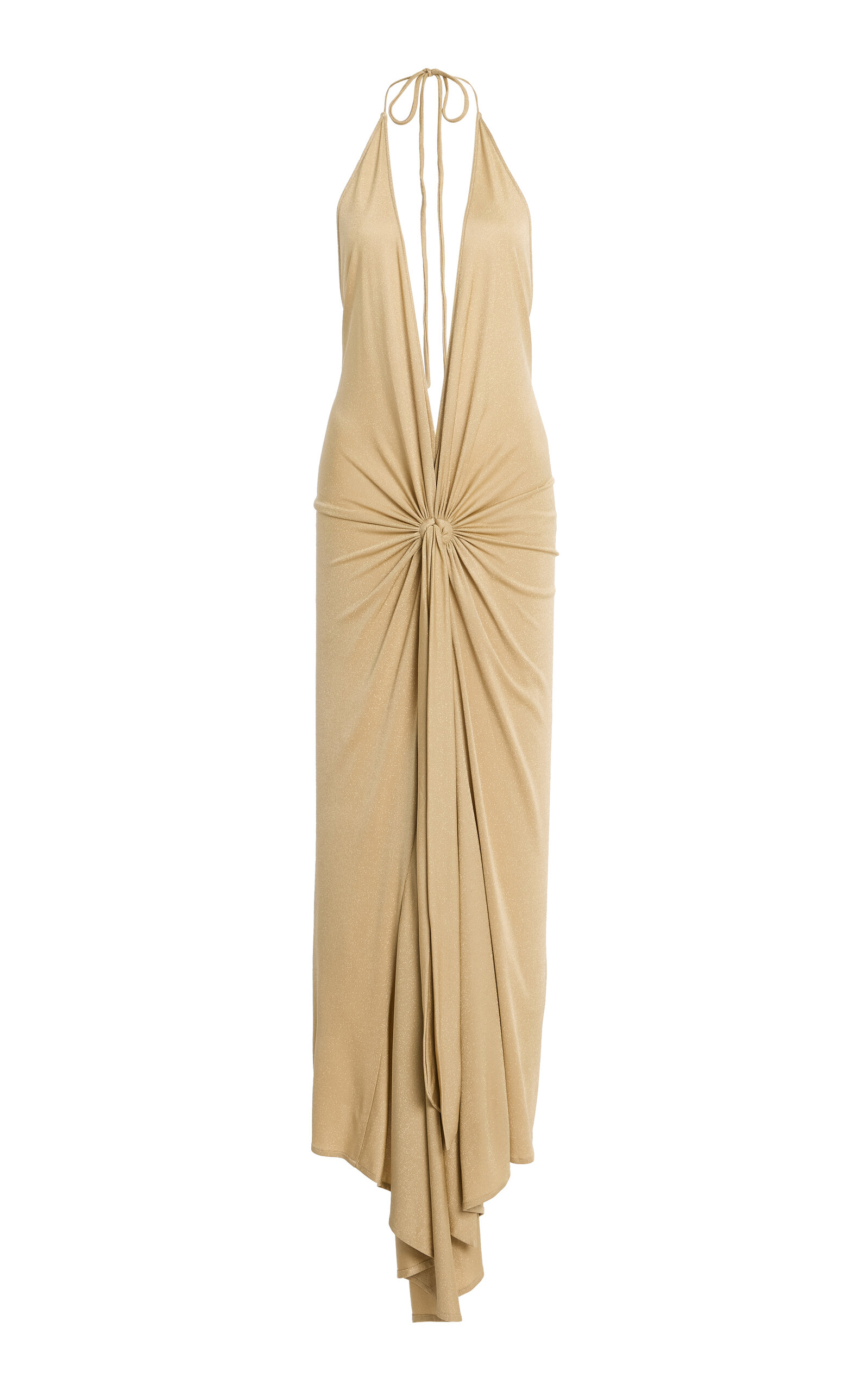 Silvia Tcherassi Celinda Maxi Dress In Brown