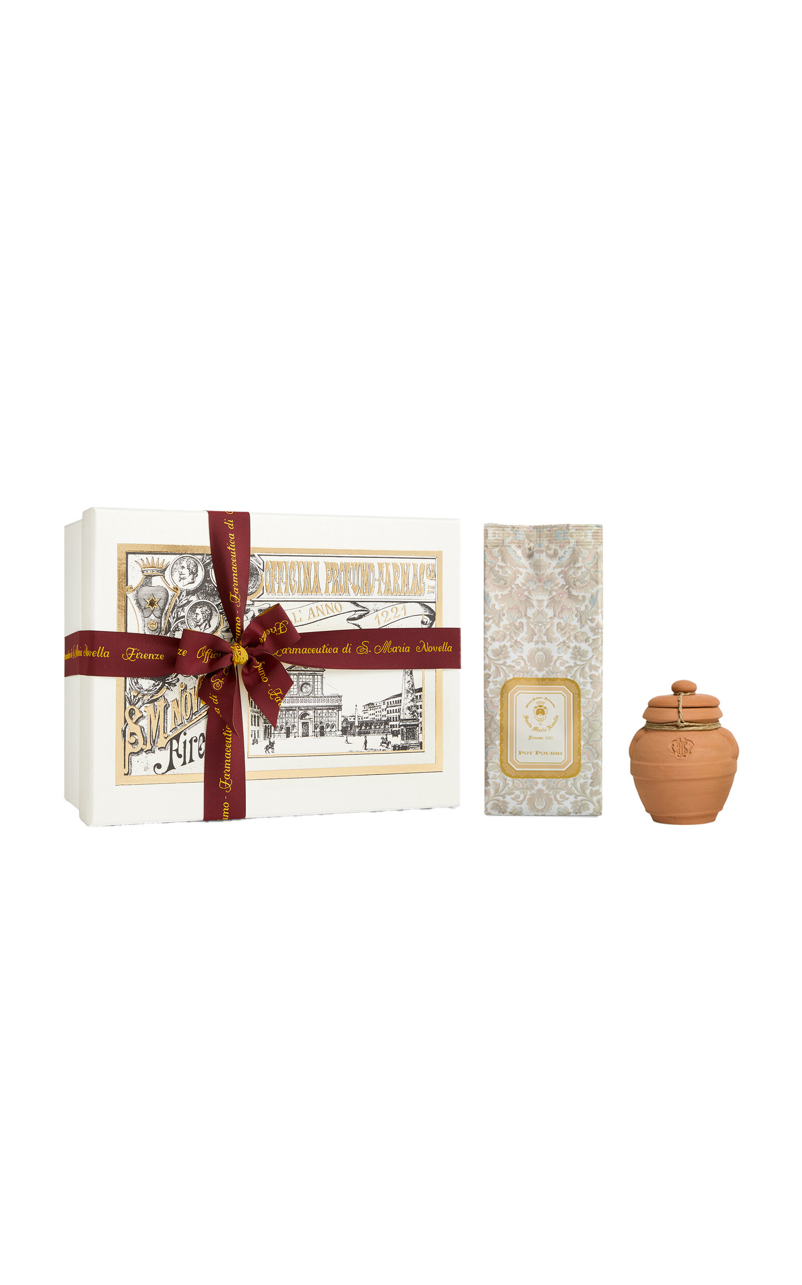 Santa Maria Novella The Pot Pourri Lovers Gift Set In White