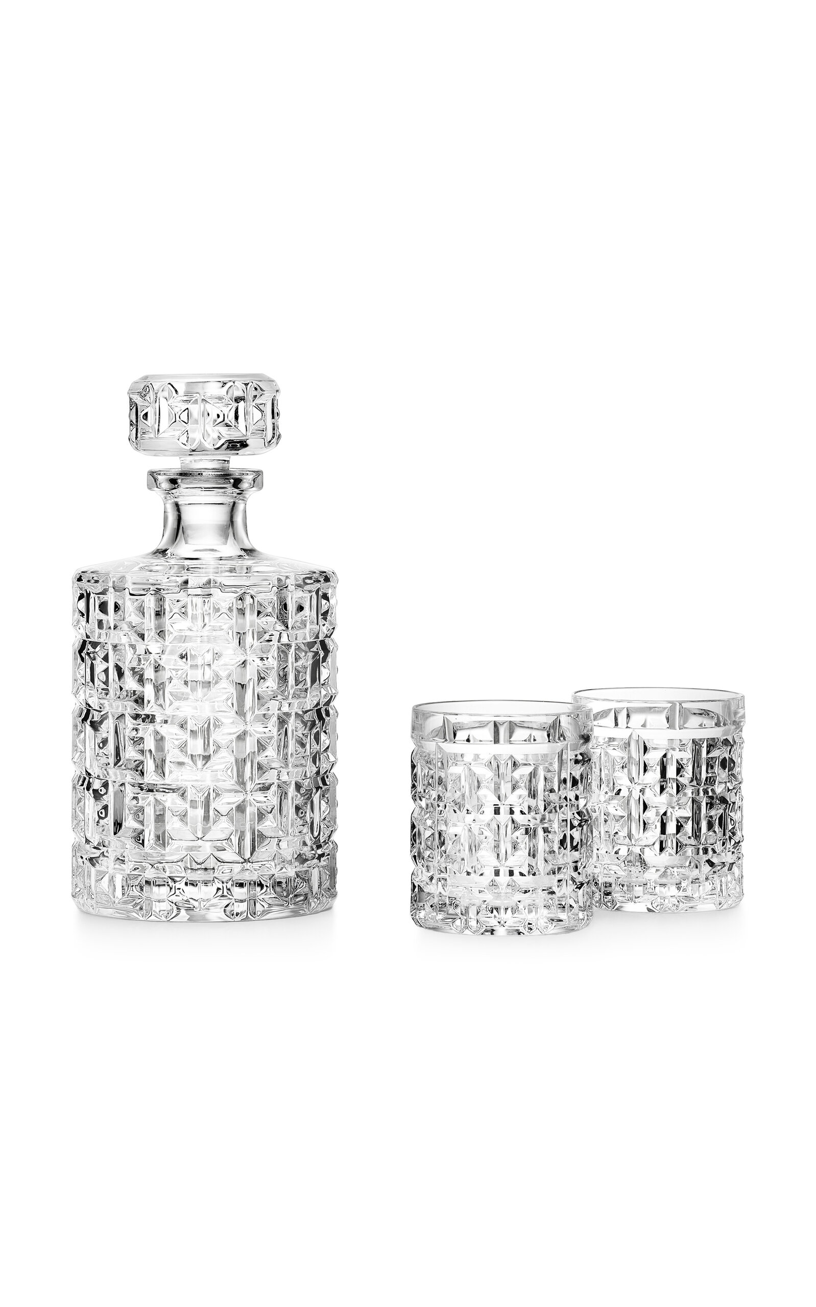 Tiffany & Co. Exclusive Tiffany T True Crystal Barware Set - Clear