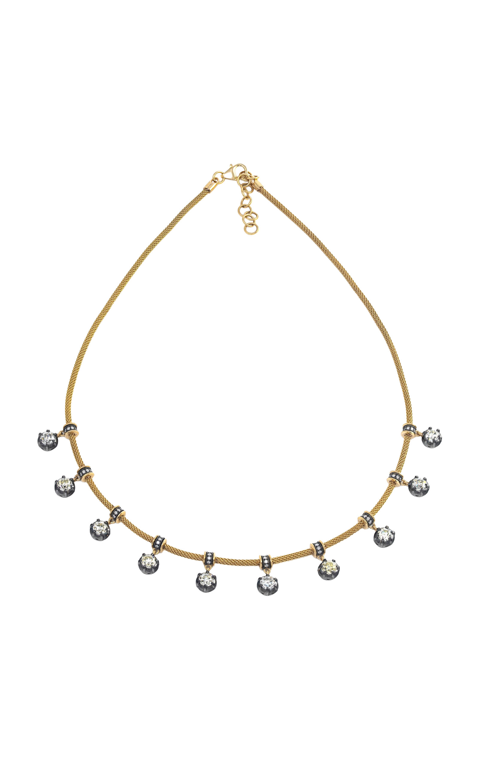 Jenna Blake 18k Yellow Gold Diamond Chain In Gold