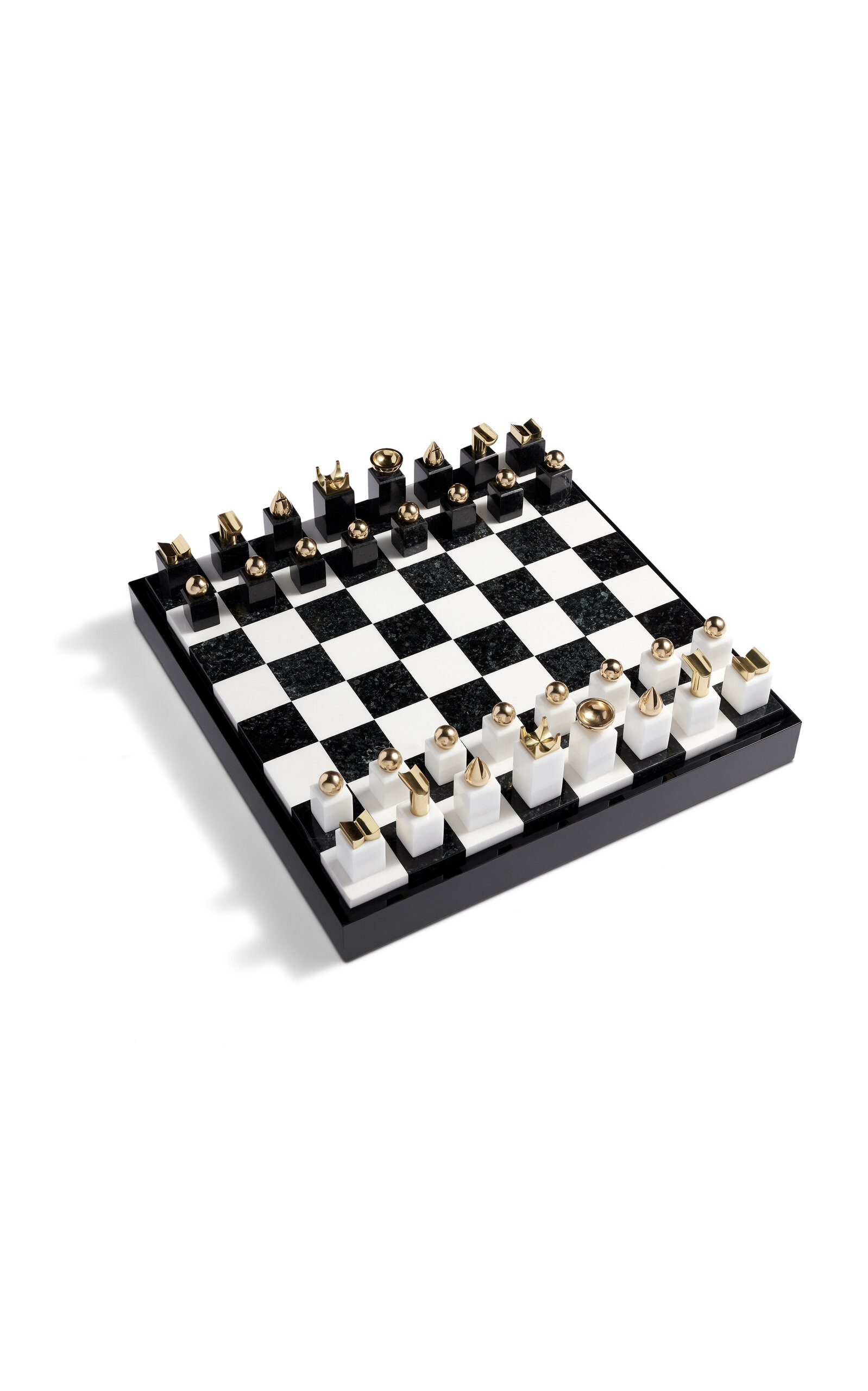 L'objet Deco Marble Chess Set In Multi