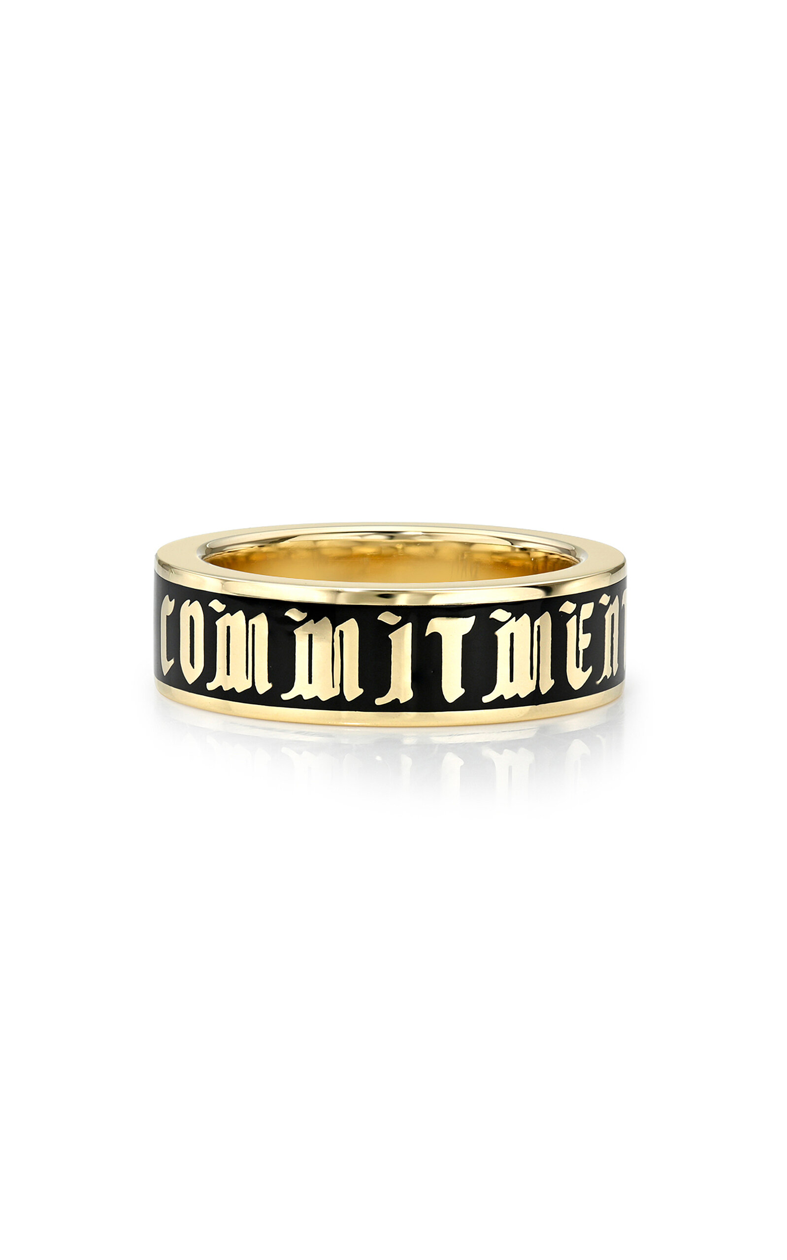 DRU. - Commitment Issues 14K Yellow Gold Diamond Ring - Gold - US 7 - Moda Operandi - Gifts For Her