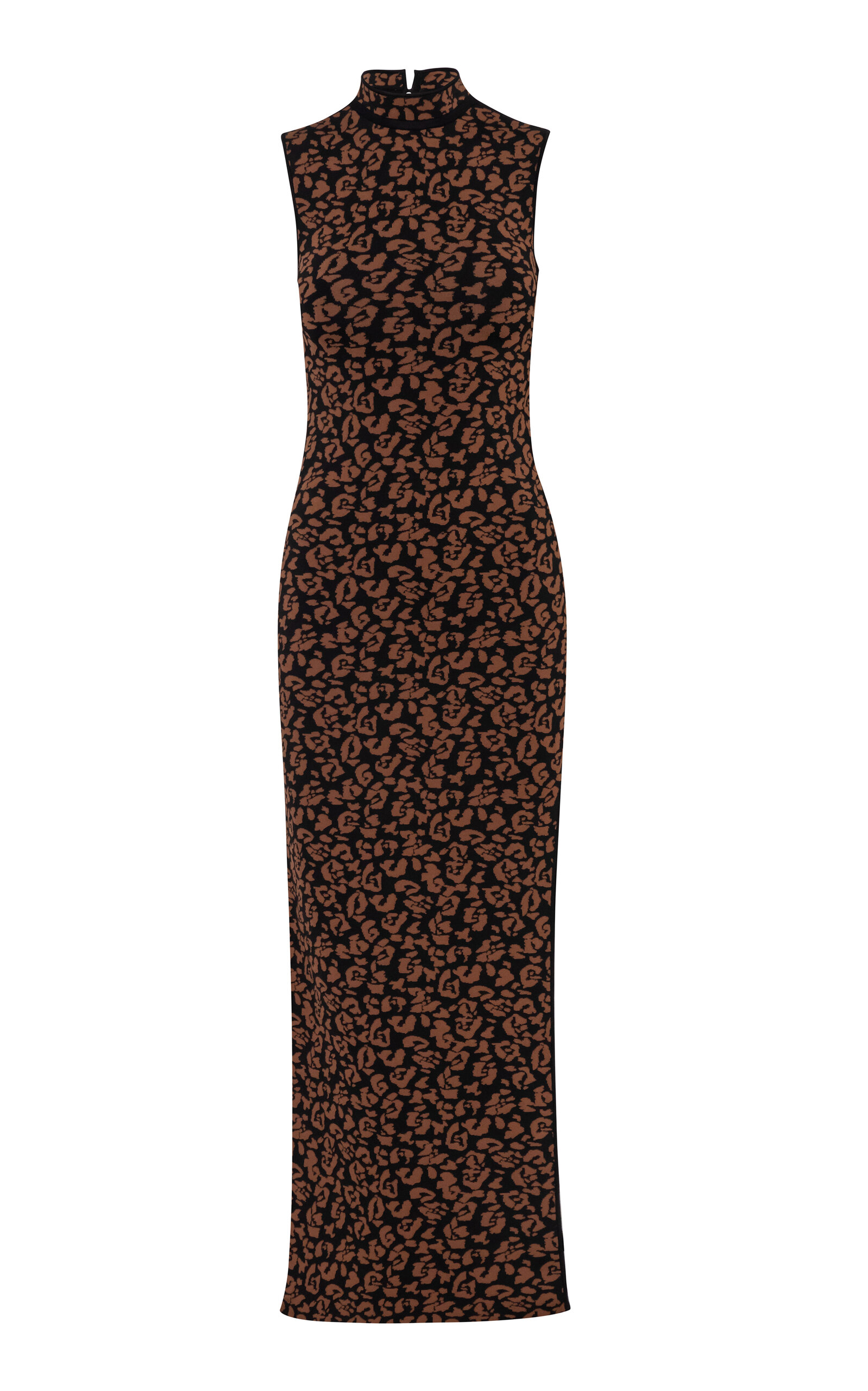 Pepa Pombo Liberty Printed Maxi Dress In Brown