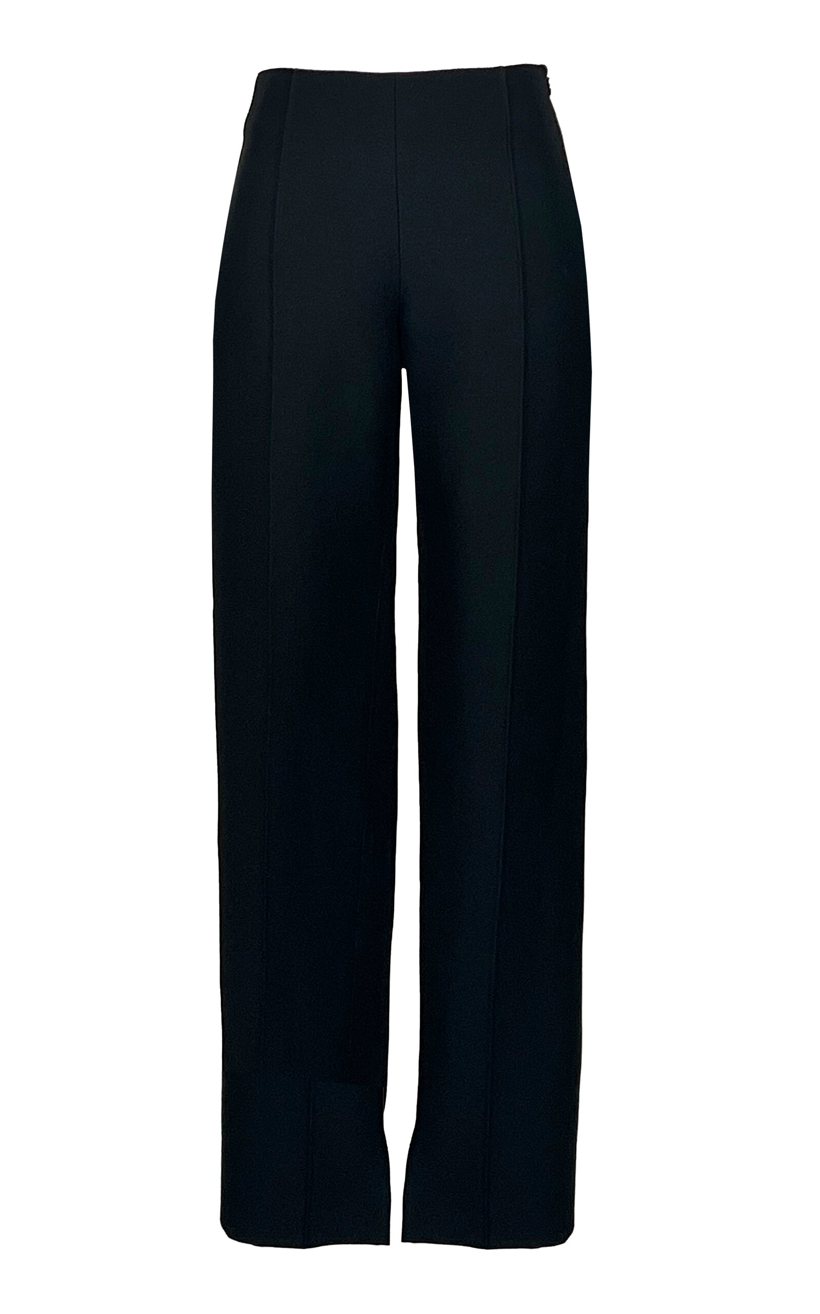 Amir Taghi Lisa Silk-wool Pants In Black