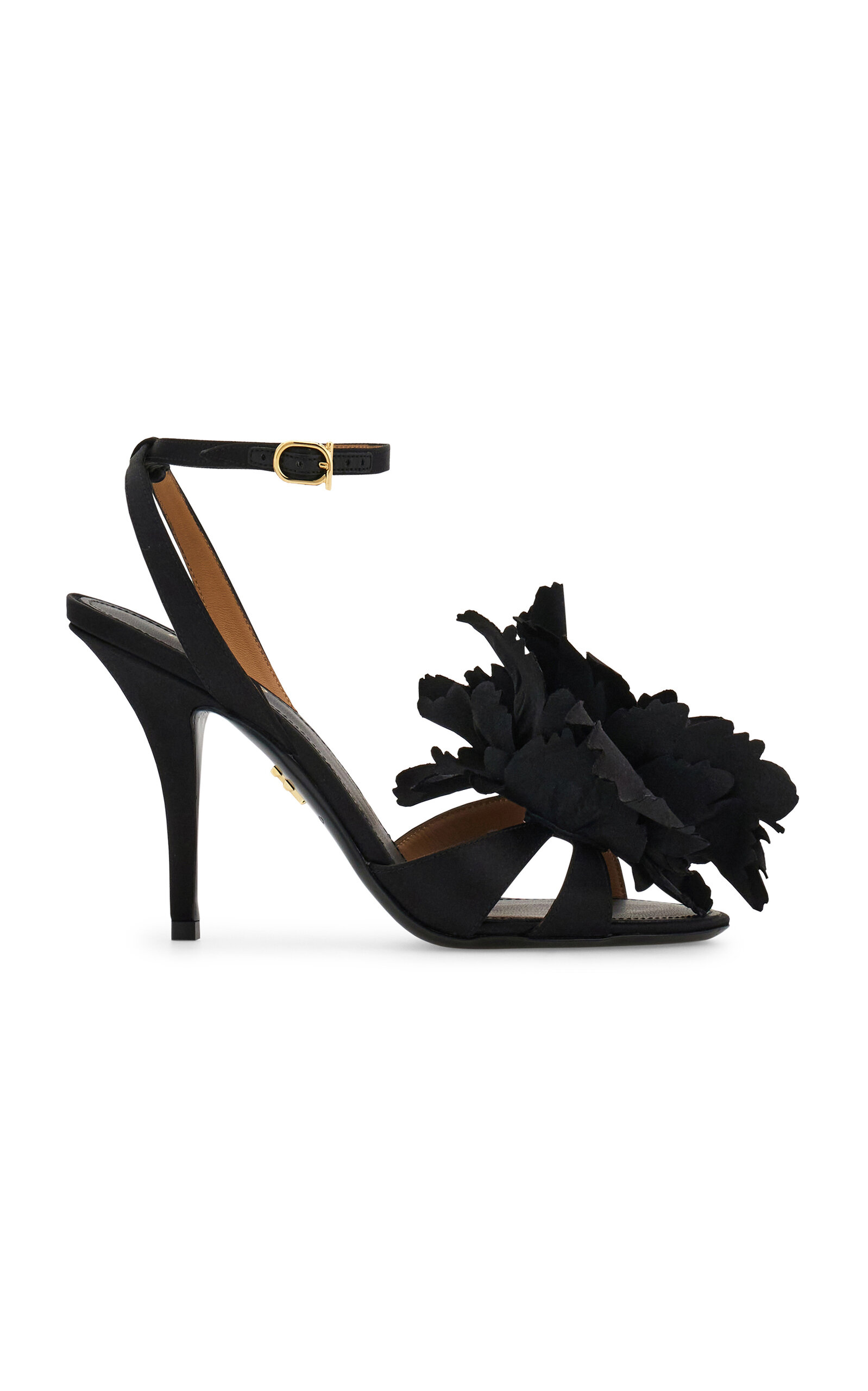 Ferragamo Ghilly Flower-Detailed Leather Sandals