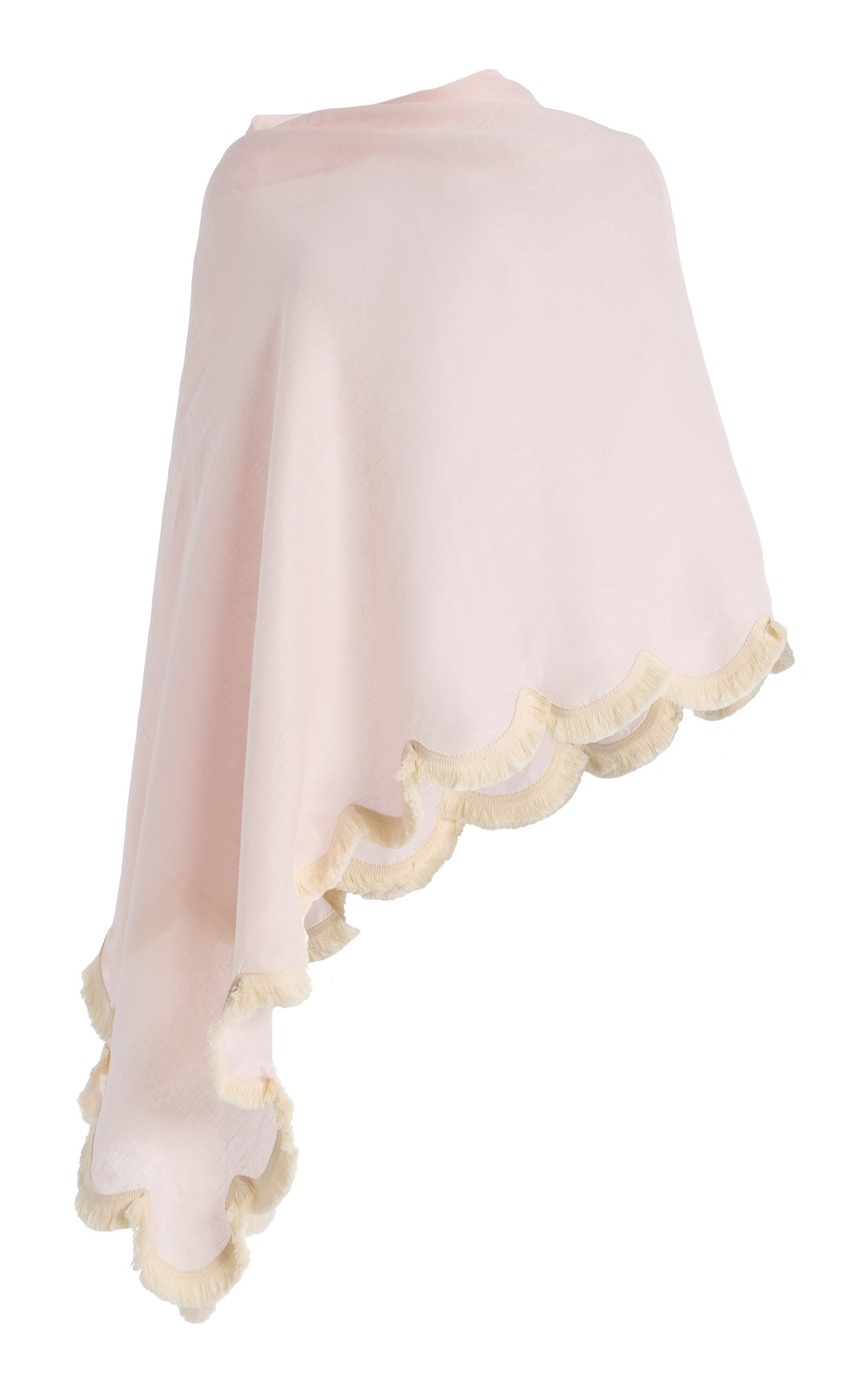 Posse Exclusive Essie Fringed Linen Wrap - Moda Operandi