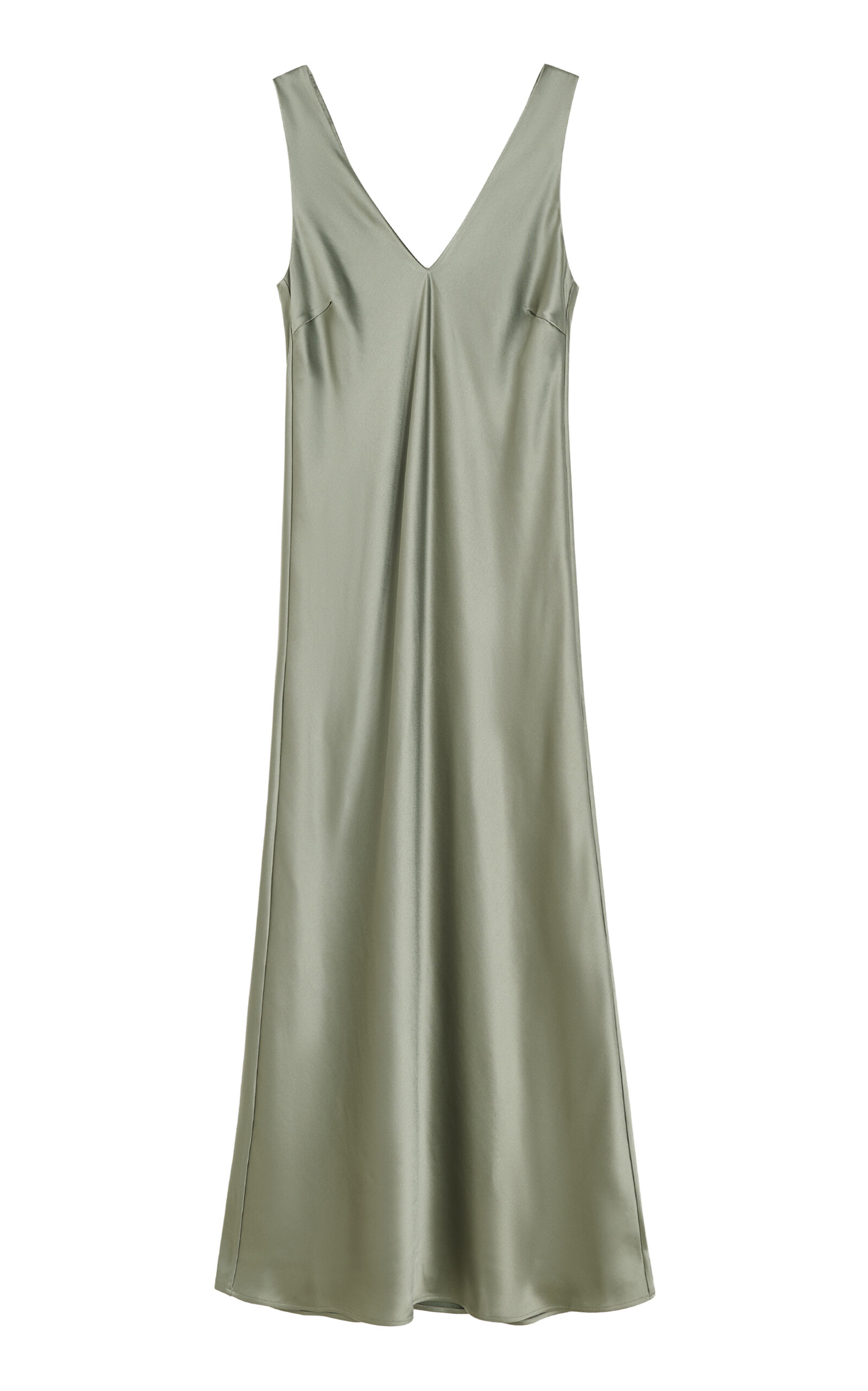 By Malene Birger Levita V-neck Maxi Dress In Green