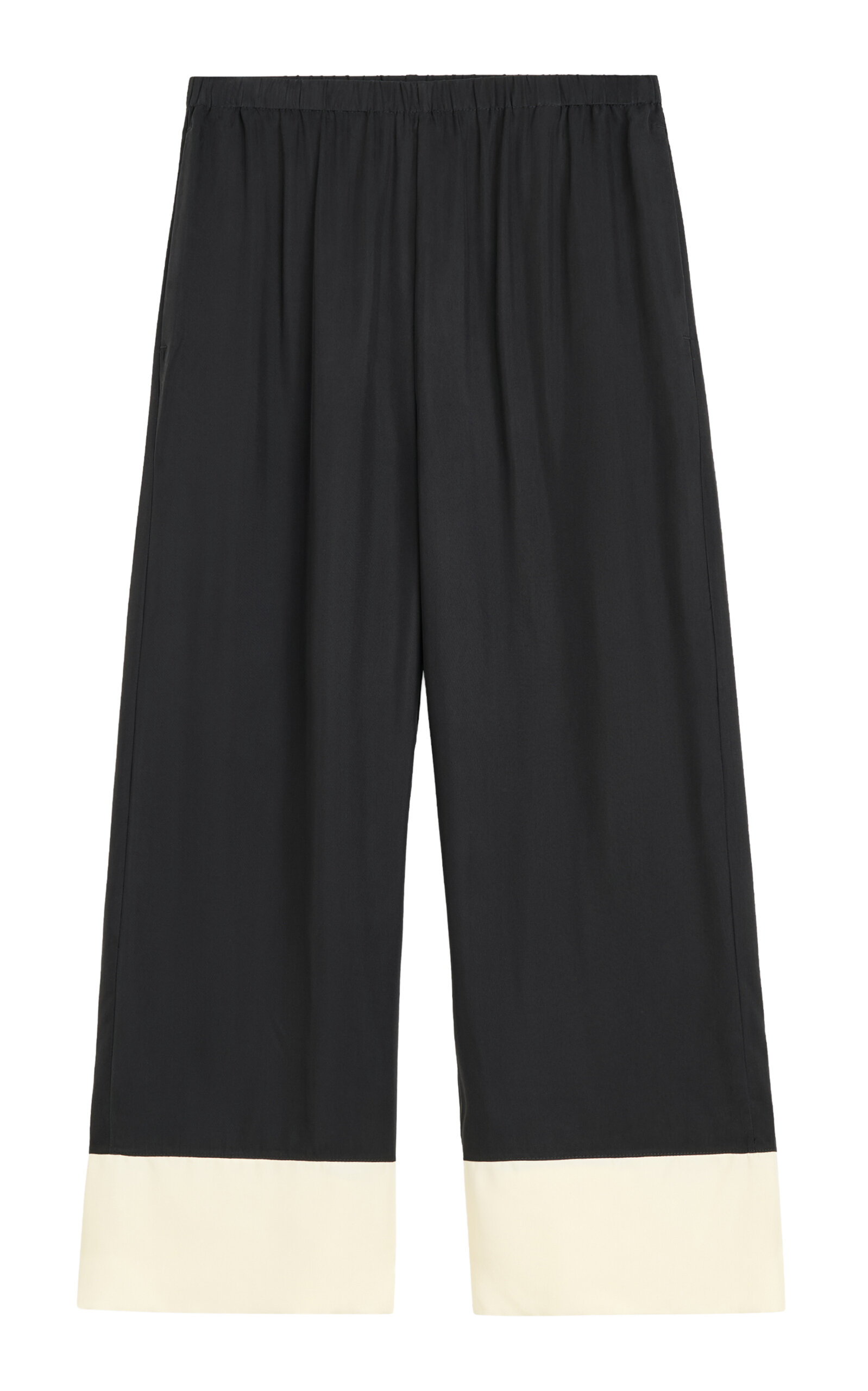 By Malene Birger Mirabellow Wide-leg Pants In Black