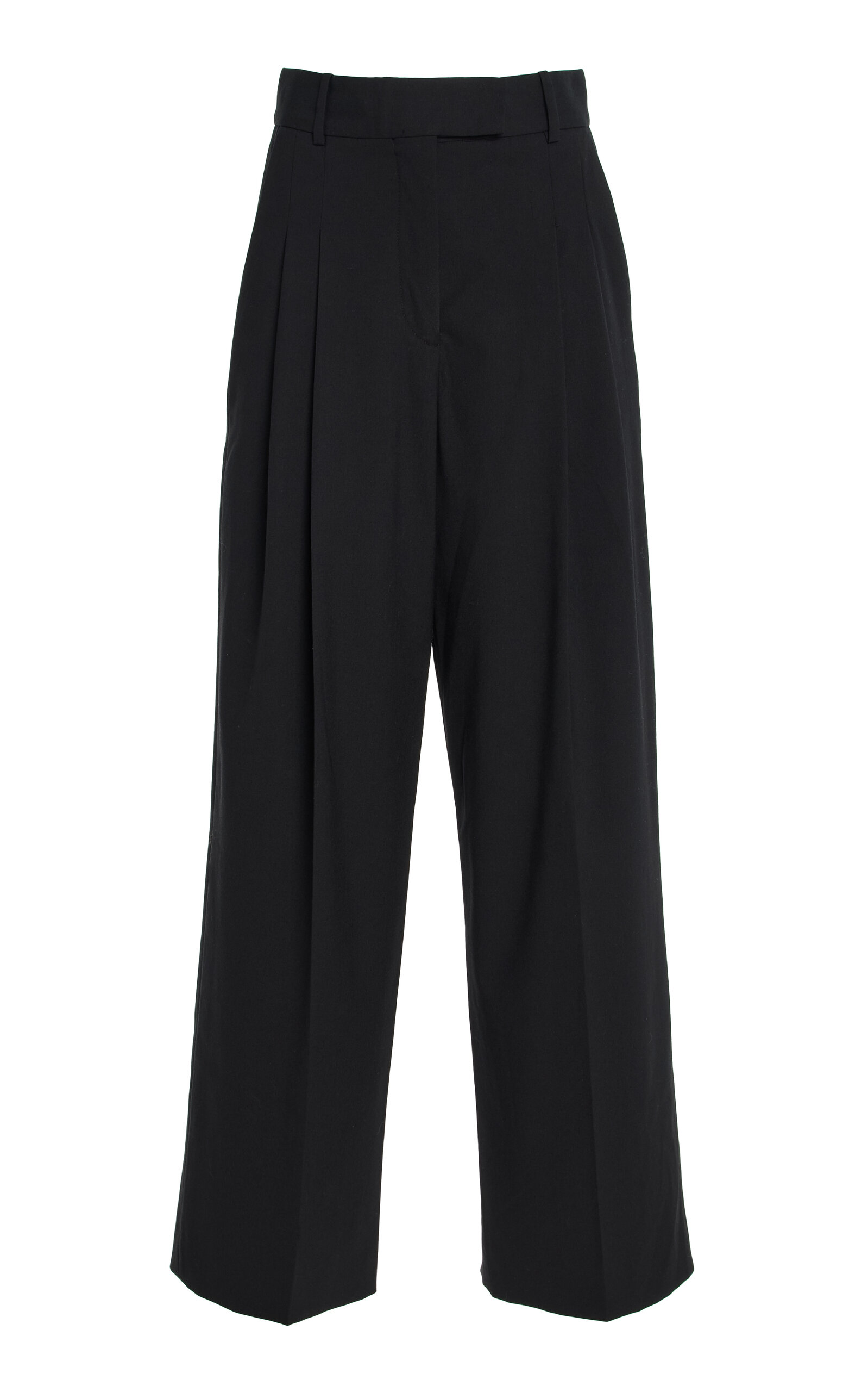 By Malene Birger Cymbaria Wide-leg Pants In Black