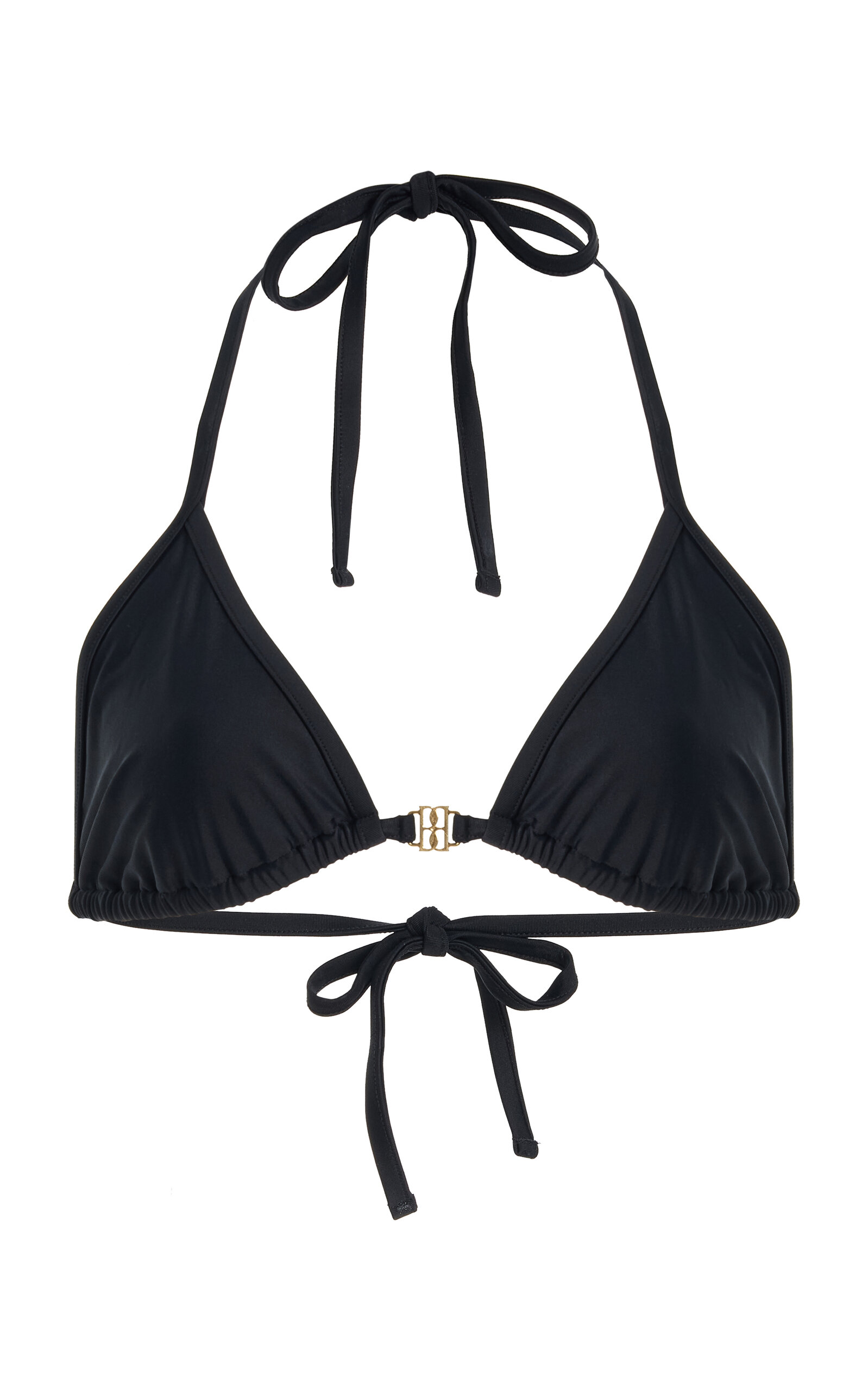 By Malene Birger Astrida Triangle Bikini Top - Black
