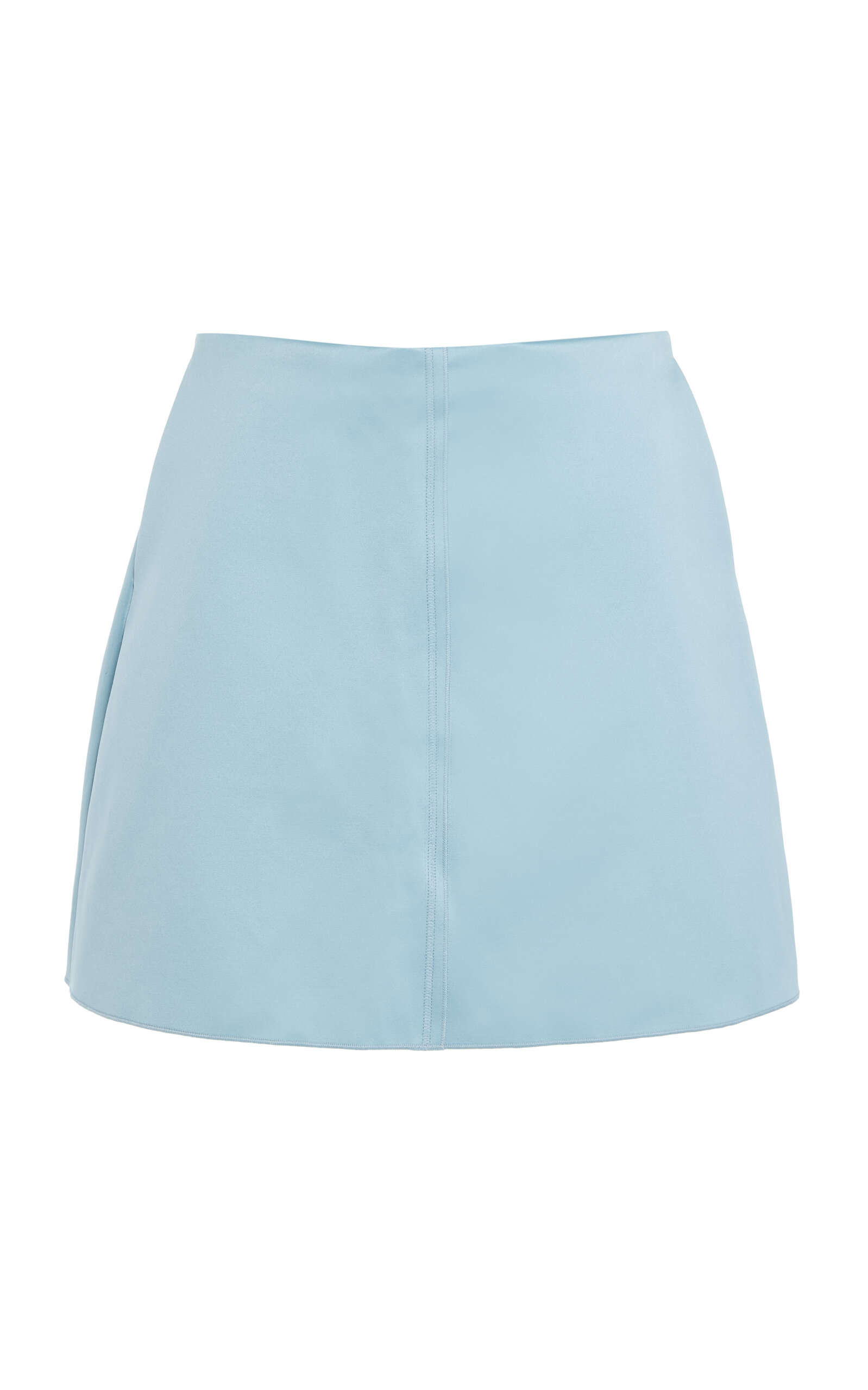 By Malene Birger Nola Mid-Rise Mini Skirt - Light Blue