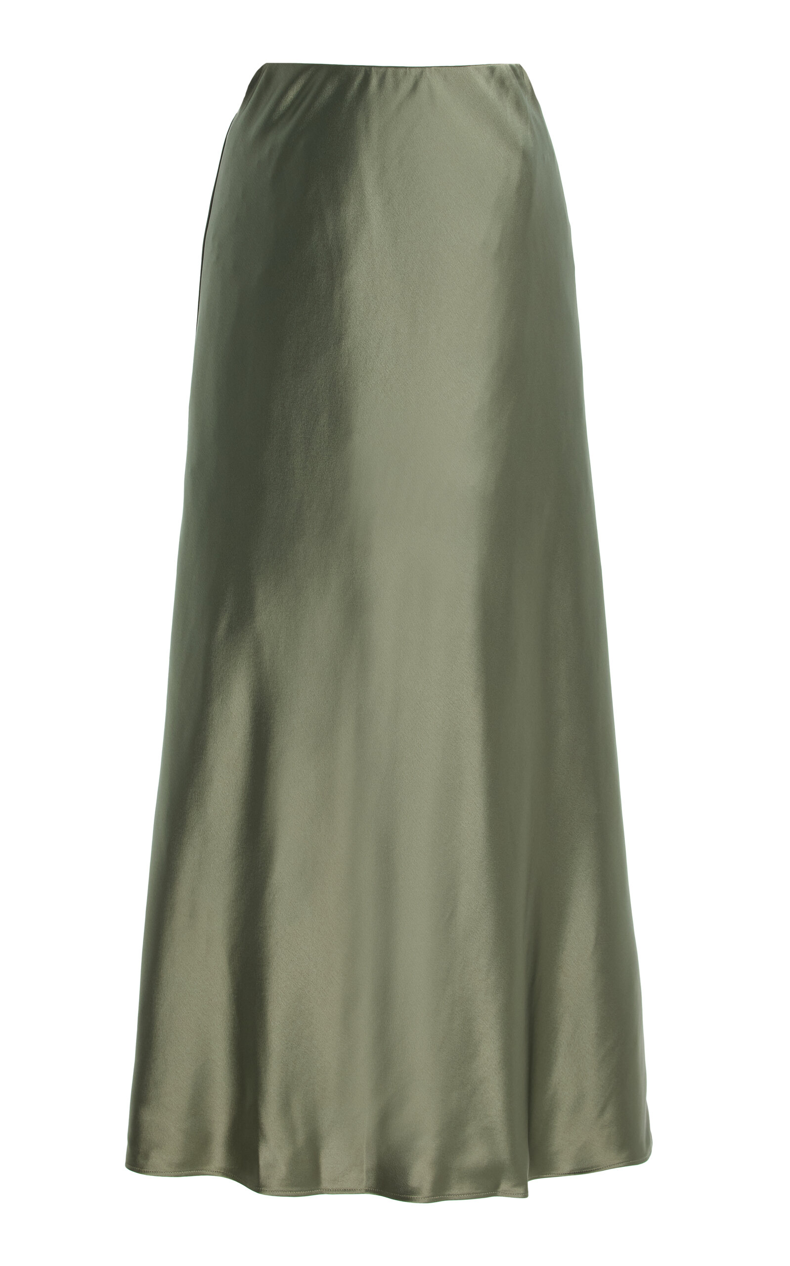 By Malene Birger Barbara Mid-rise Maxi Skirt In Green