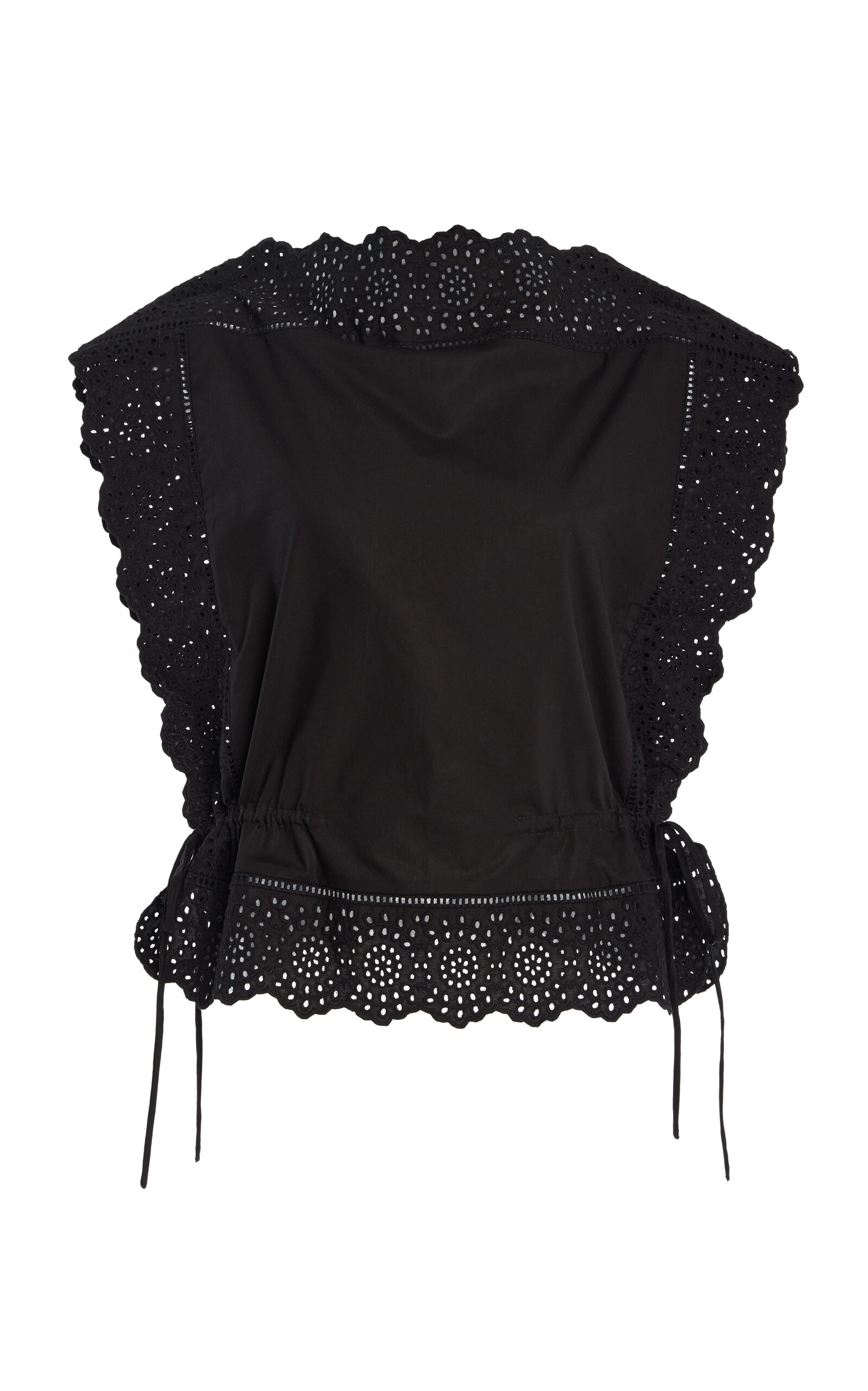 By Malene Birger Gerda Eyelet Cotton Top