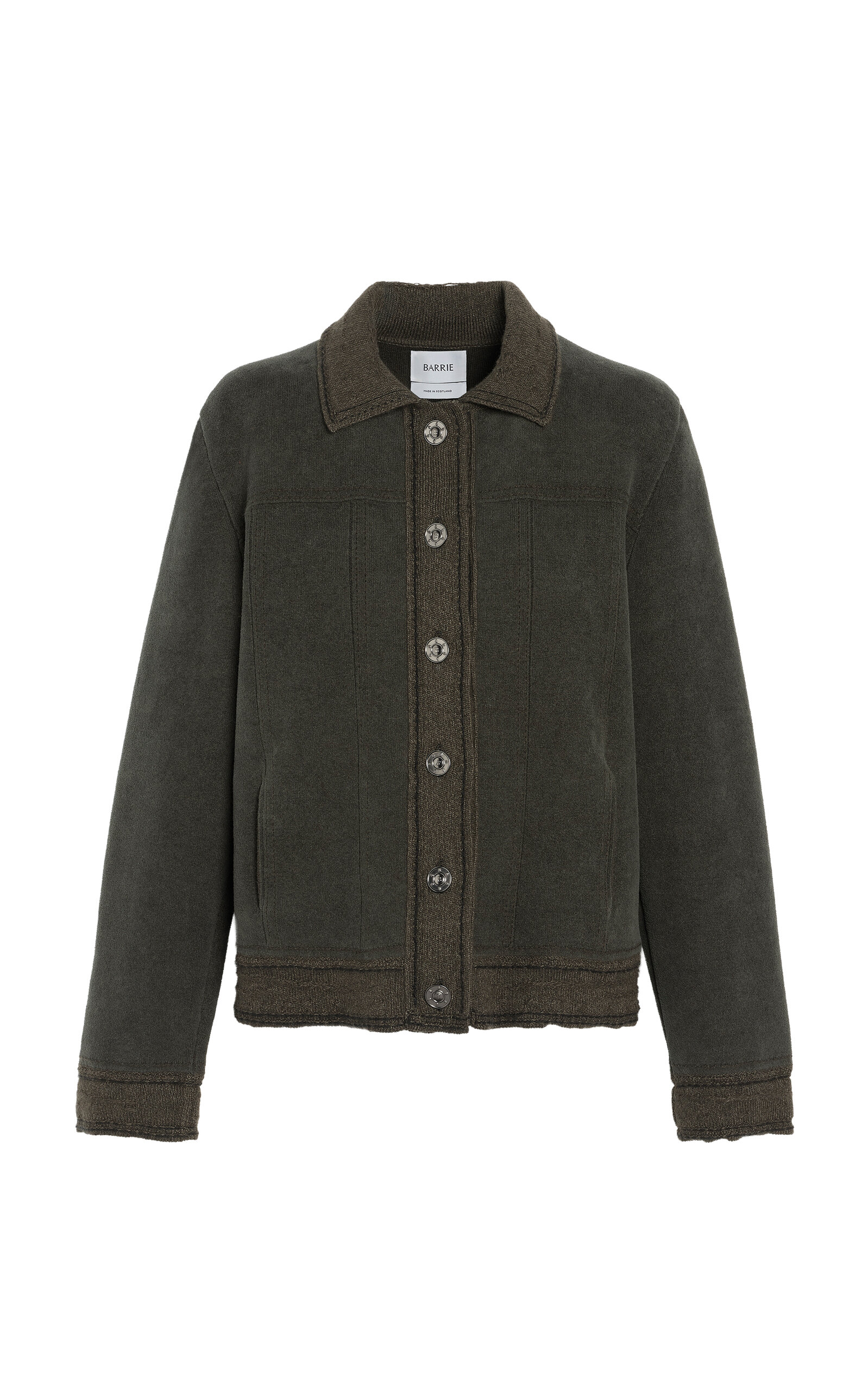 Barrie Hybrid Suede Cashmere Jacket | Thumbnail 7
