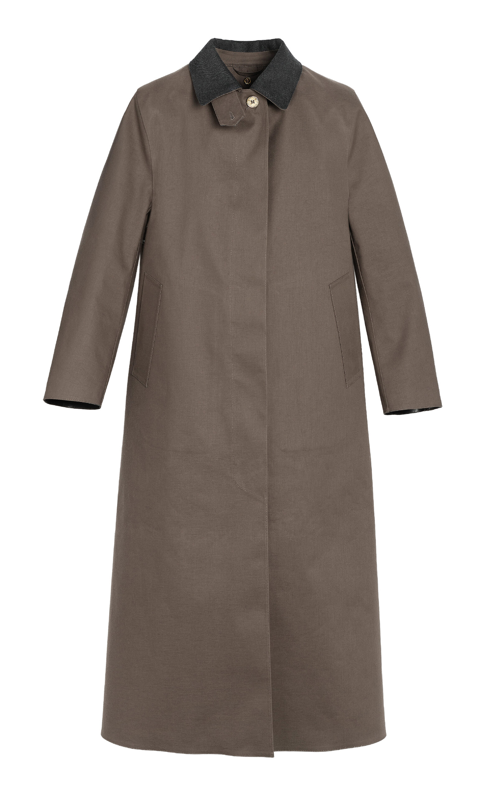 Barrie X Mackintosh Wool-lined Long Coat In Multi