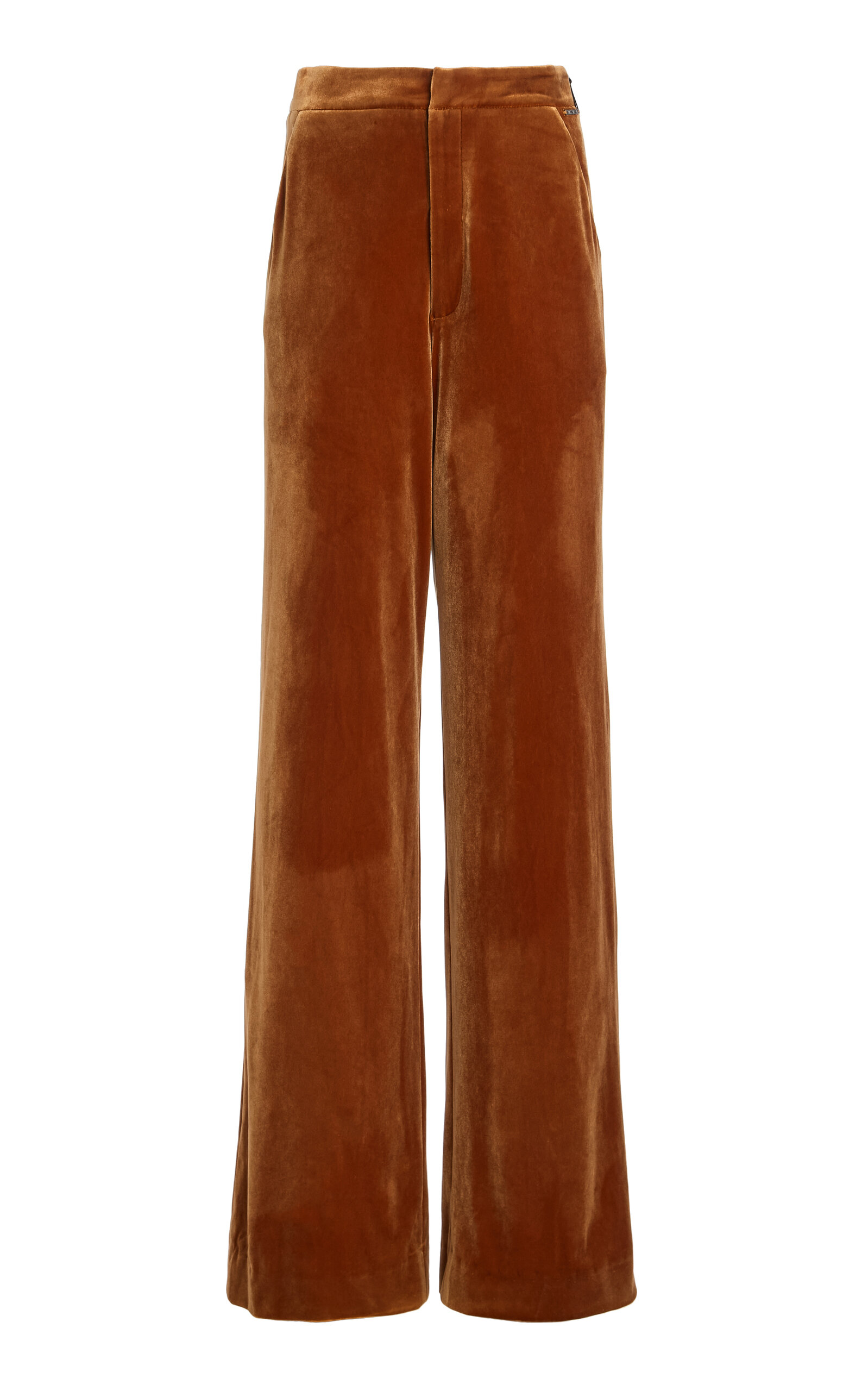 Sirapop Tina Velvet Pants In Brown