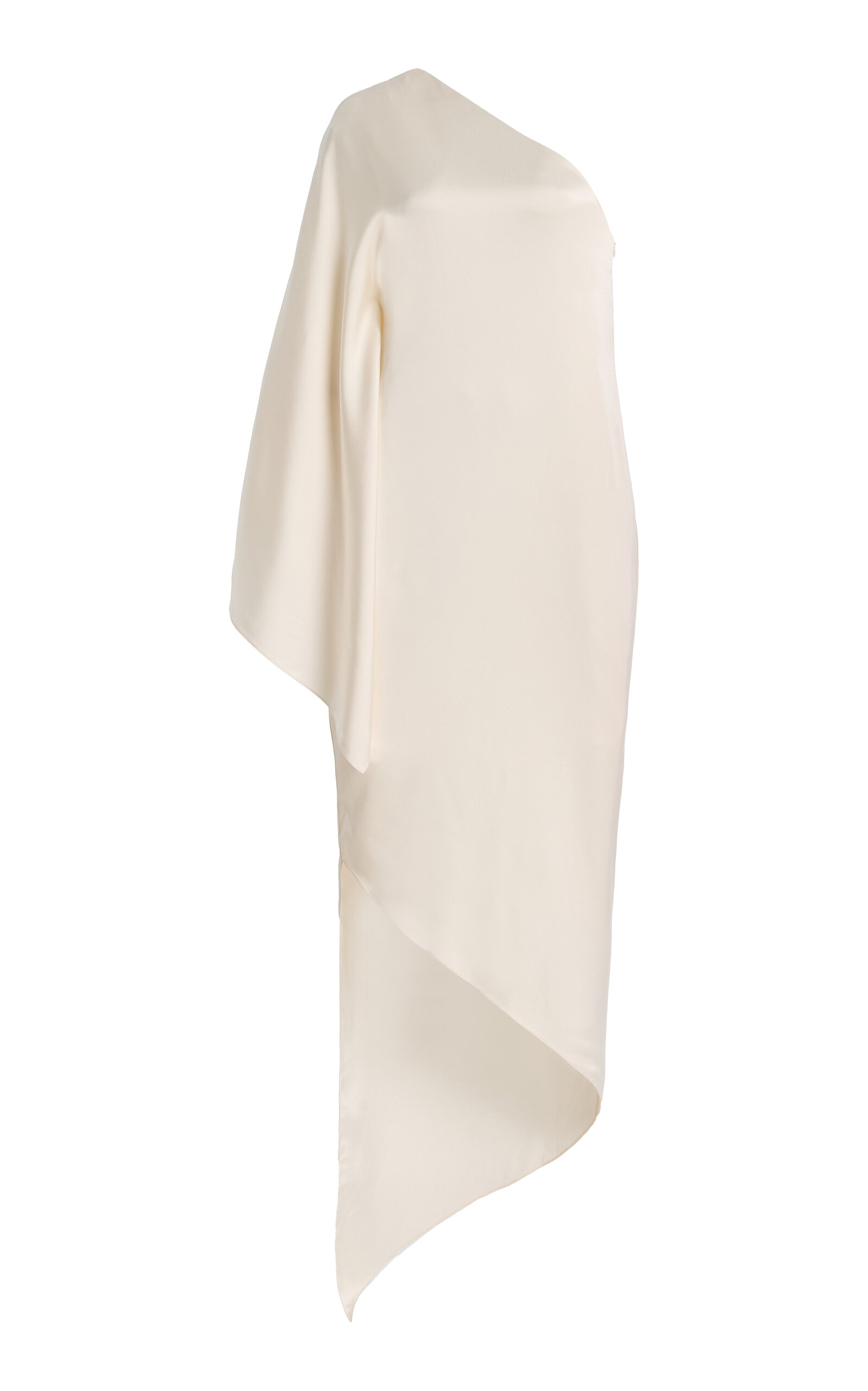 Sirapop Exclusive Vivian Satin Maxi Dress In White