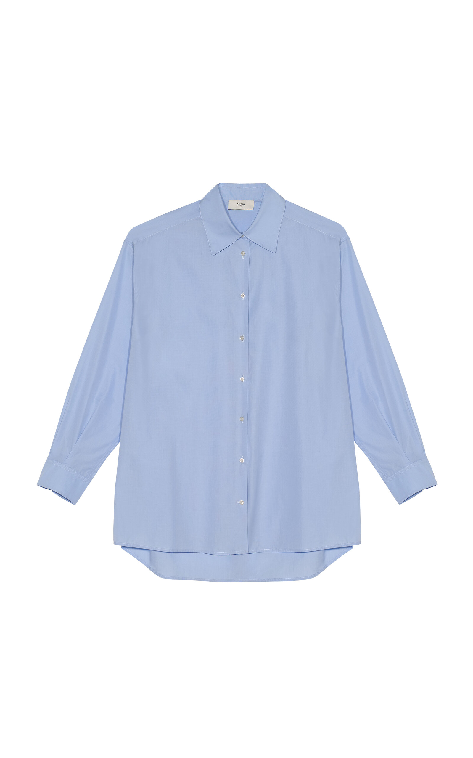 Oriane 1986 The Shirt Button-down Top In Blue