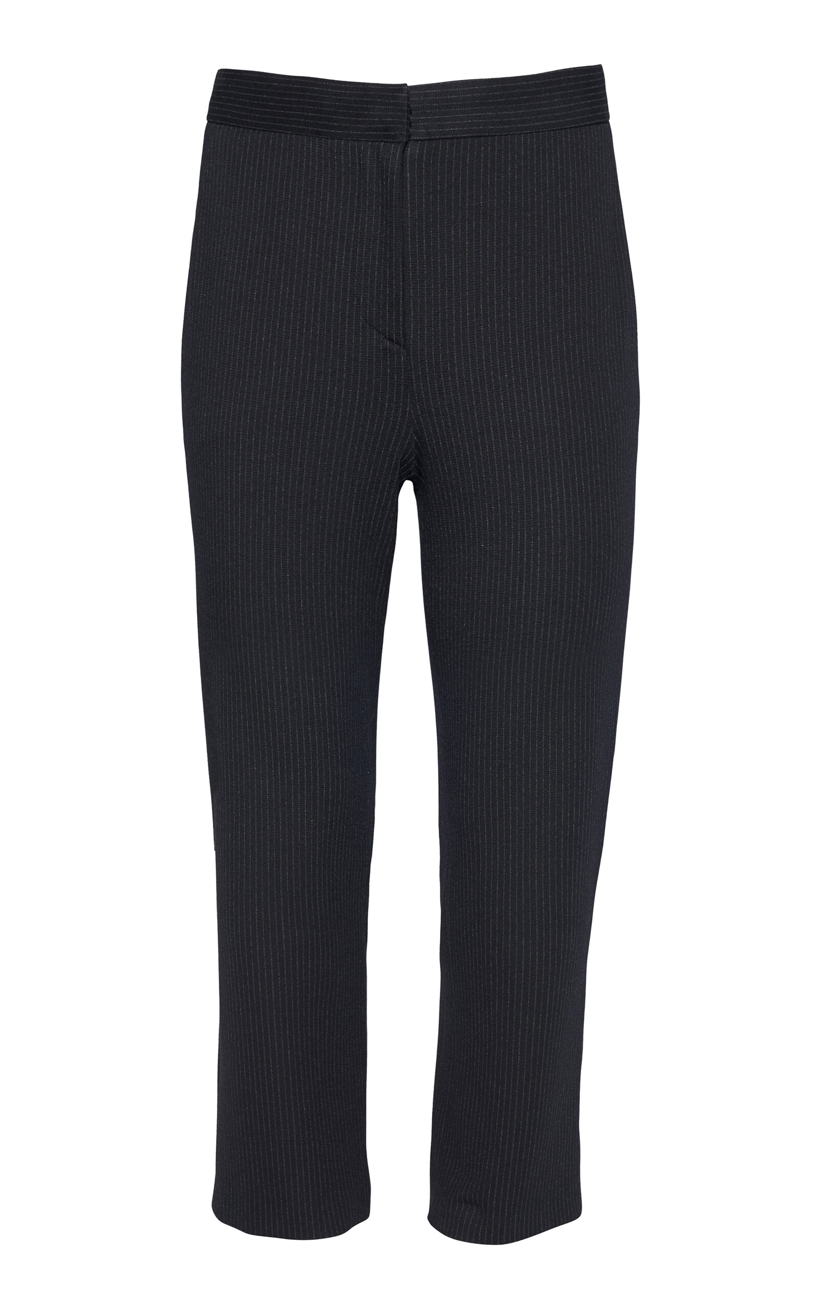 ORIANE 1986 The Universal Striped Straight-Leg Pants