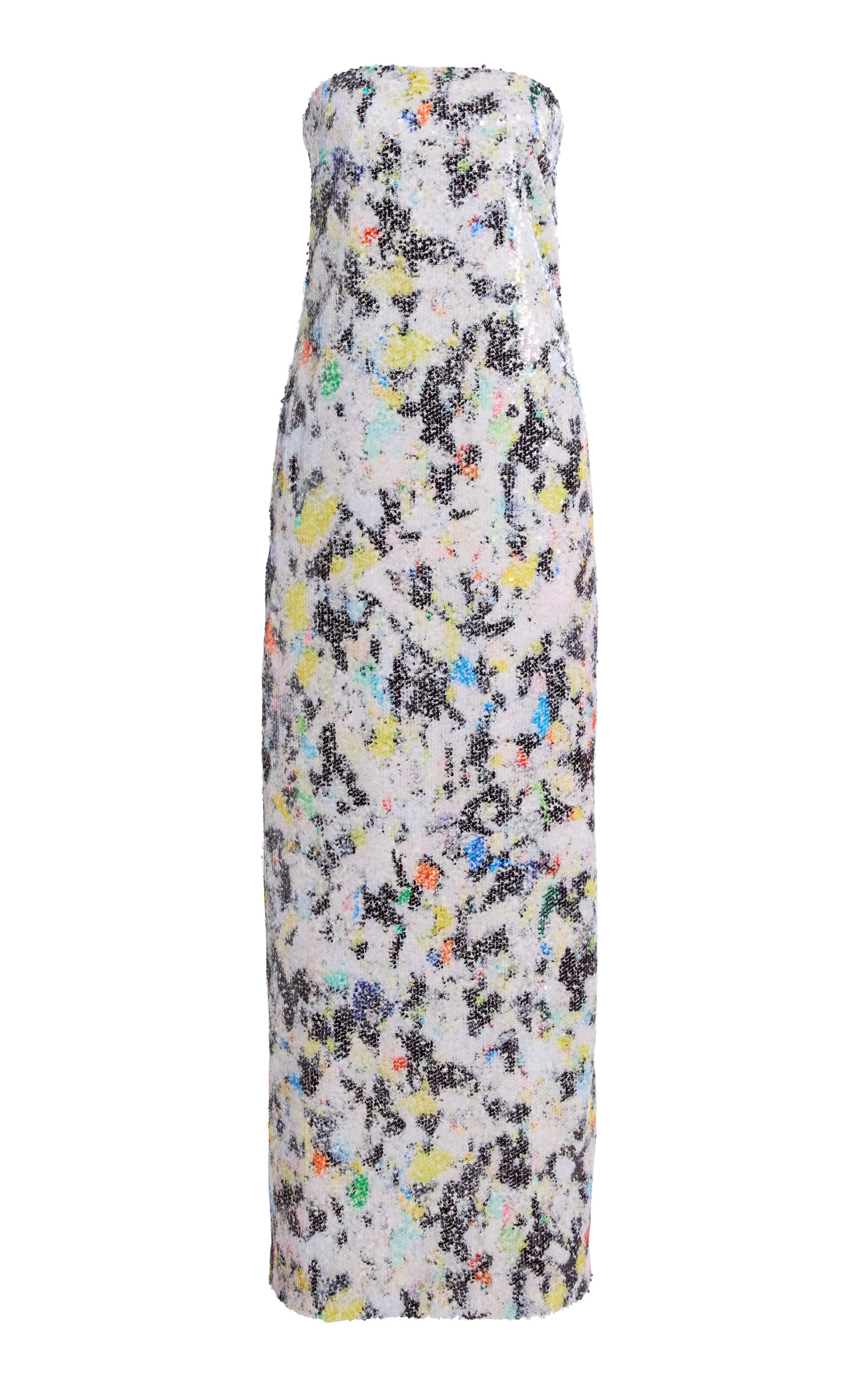 SIRAPOP Christine Printed Sequin Dress