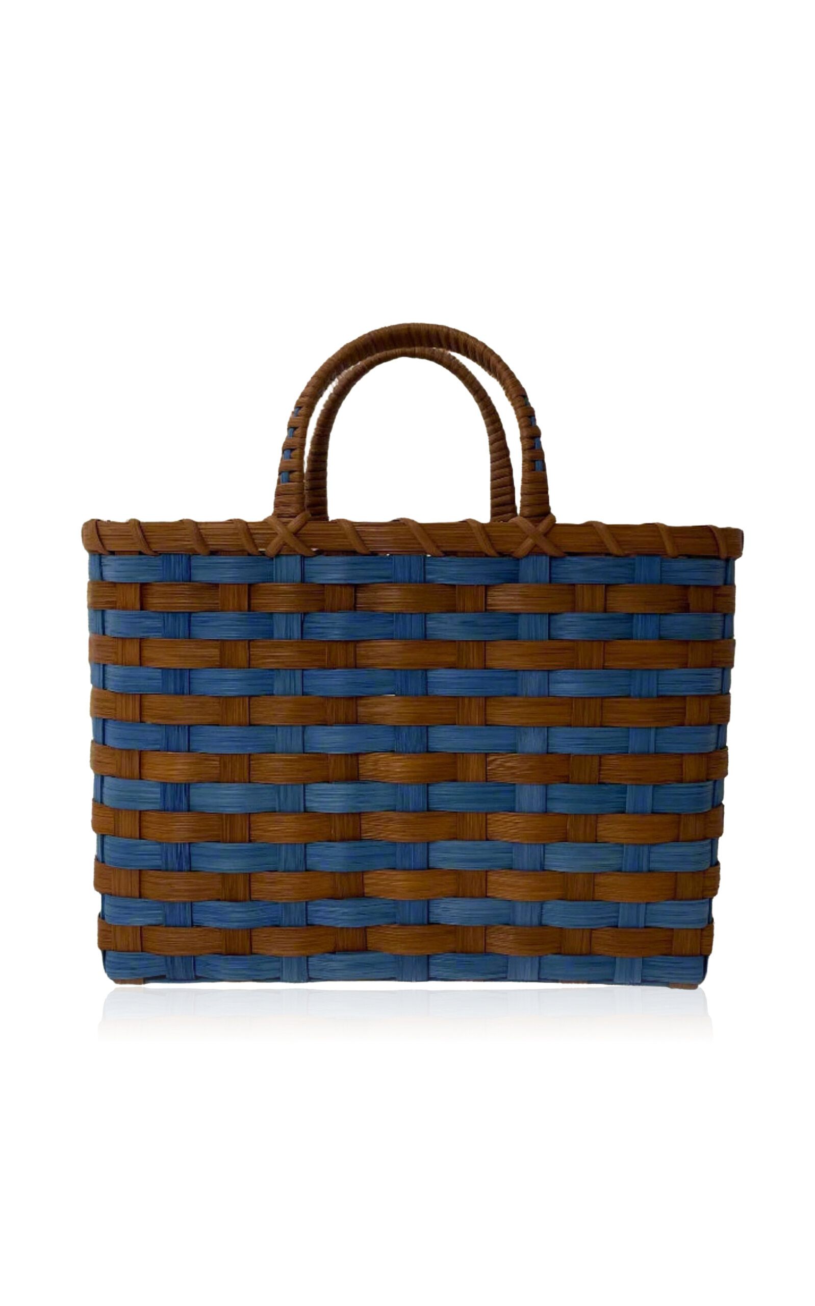 UNDERWATER WEAVING STUDIO Retro Travel Tote - Brown