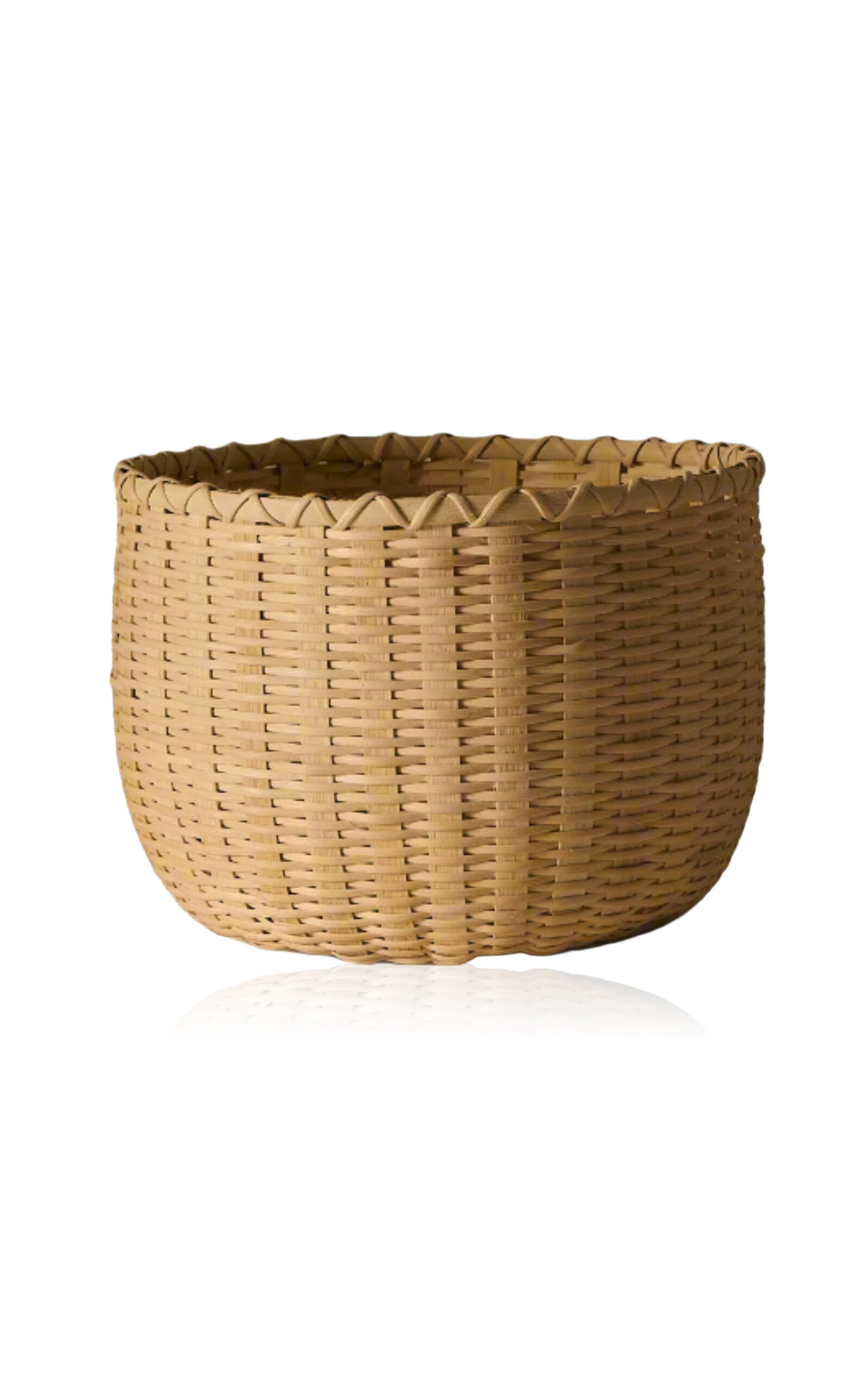 Underwater Weaving Studio August Morning Rattan Basket In Brown