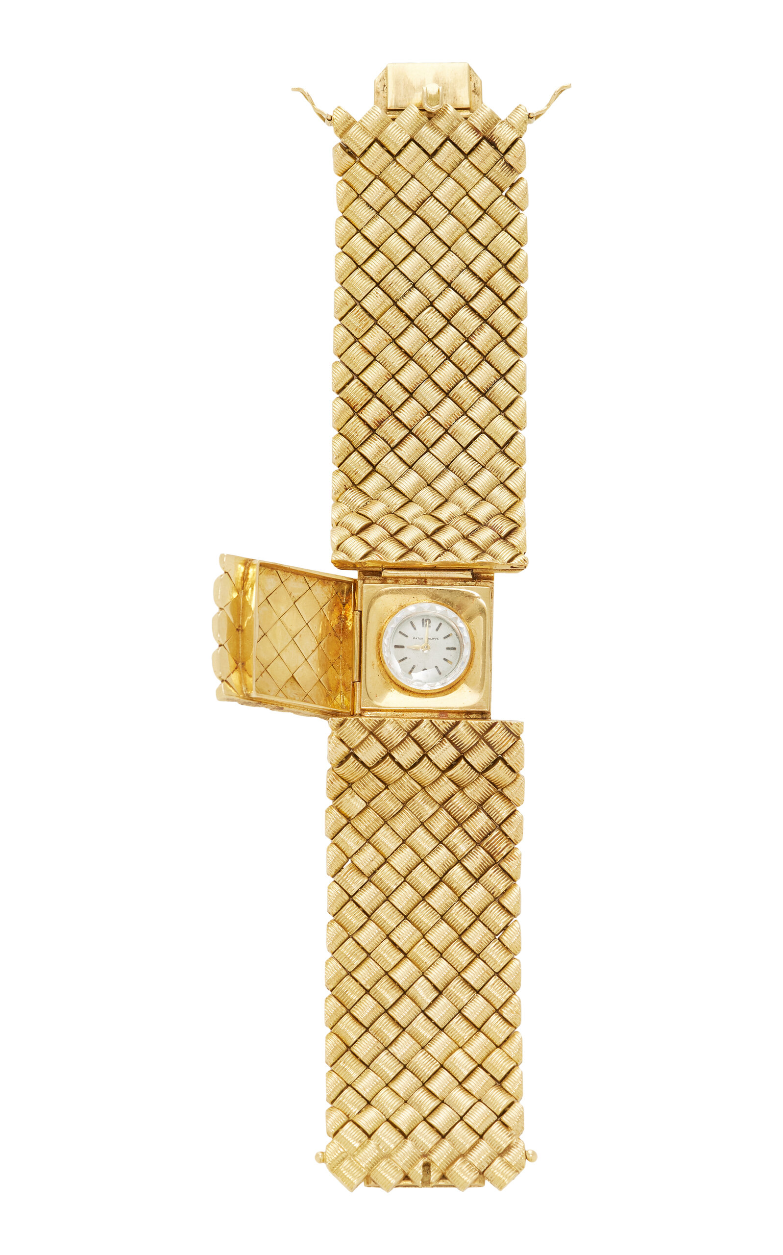 Blu Dog World 18k Yellow Gold Woven One of a Kind Patek Phillipe Watch - Gold - OS - Only At Moda Operandi