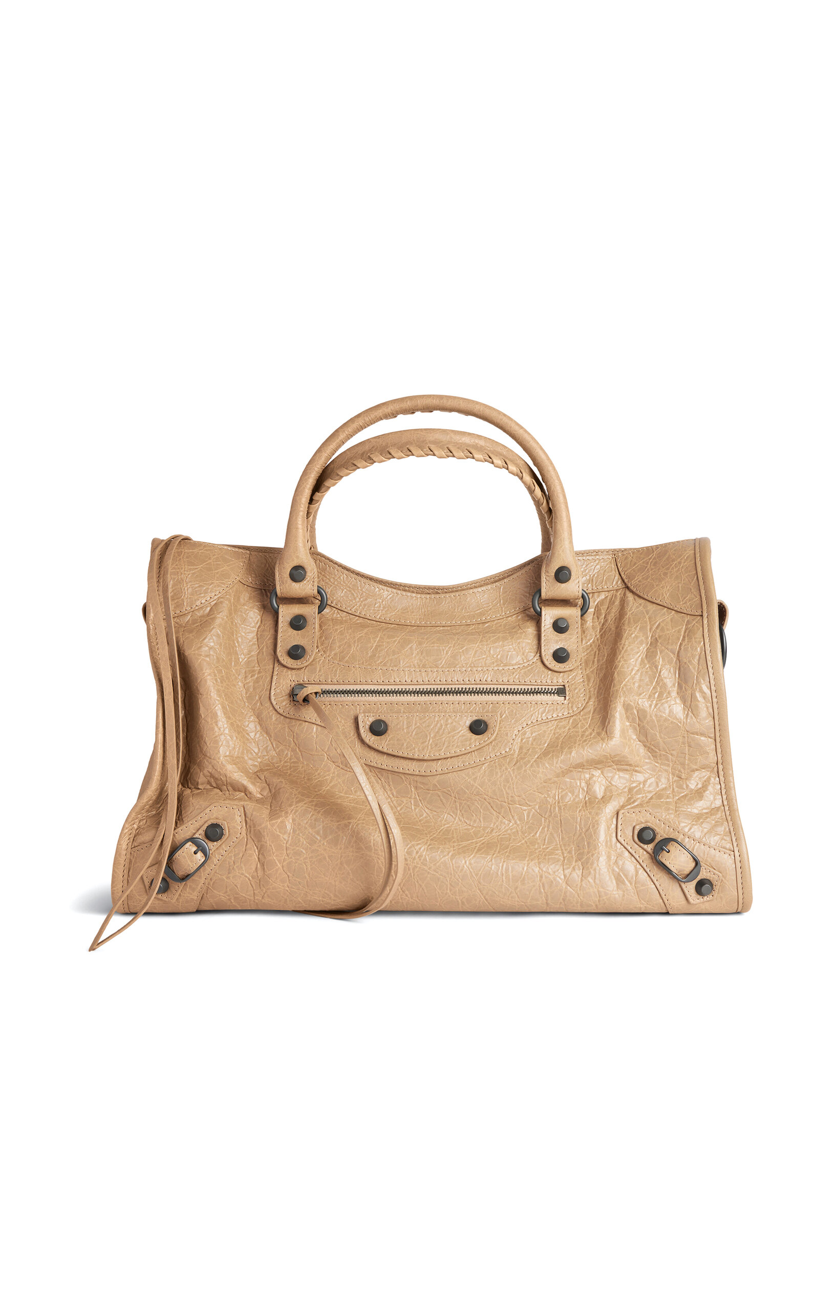 Balenciaga Le City Medium Suede Bag