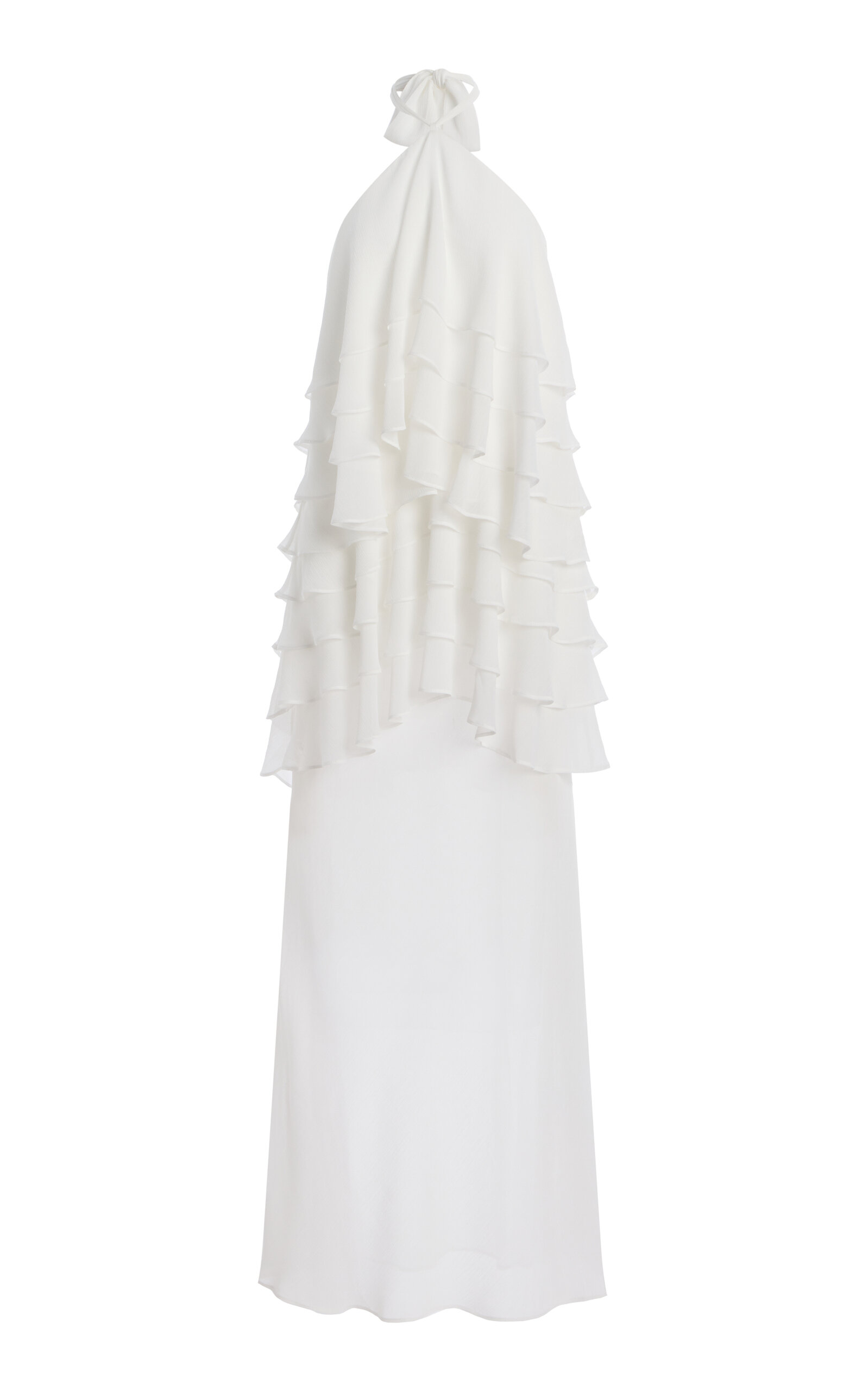 Third Form Gaia Tiered Chiffon Maxi Dress