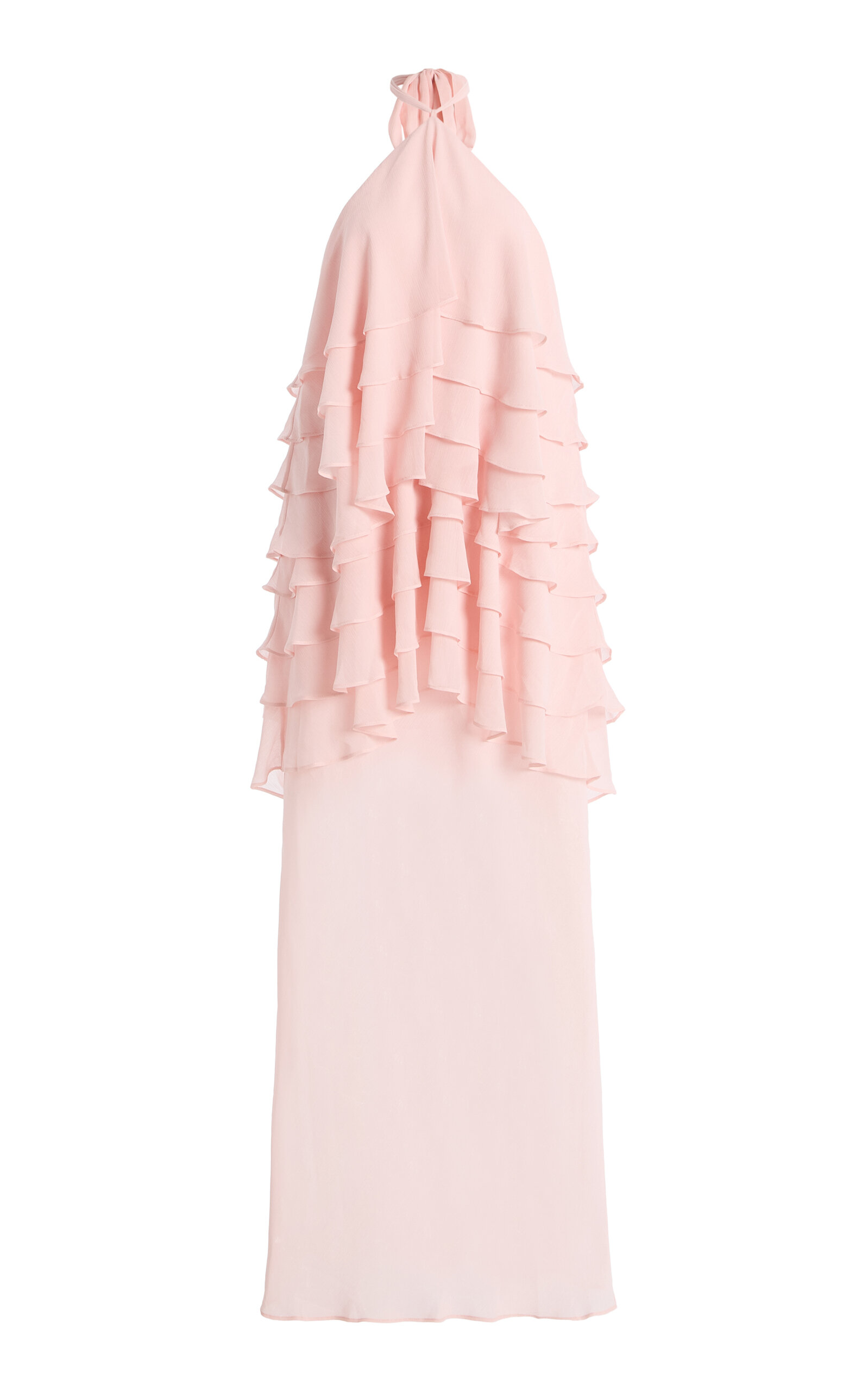 Third Form Gaia Tiered Chiffon Maxi Dress