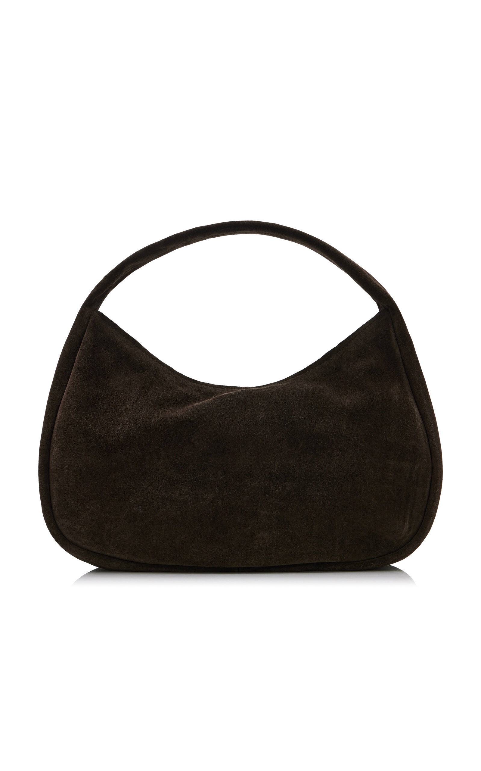 St. Agni Large Suede Bon Bon Bag