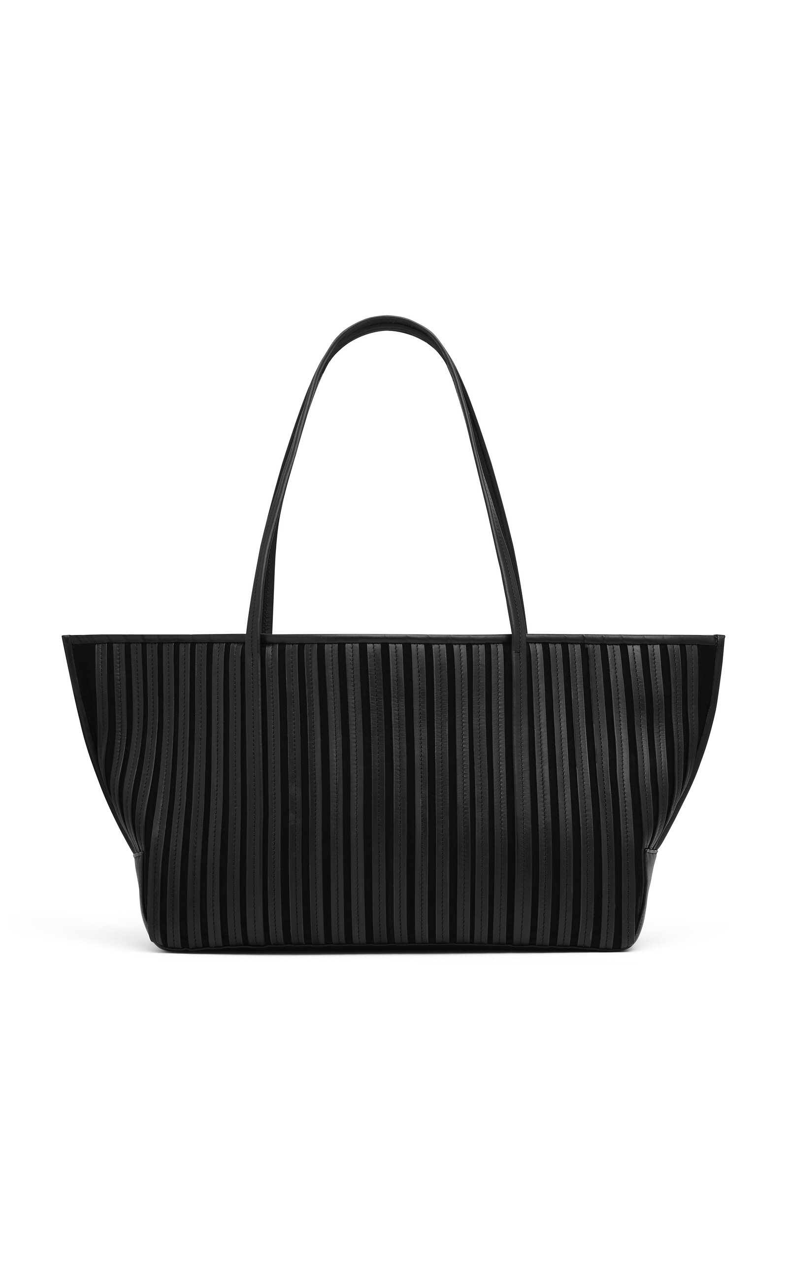 St. Agni Linea Stitch Bateau Tote - Black - OS