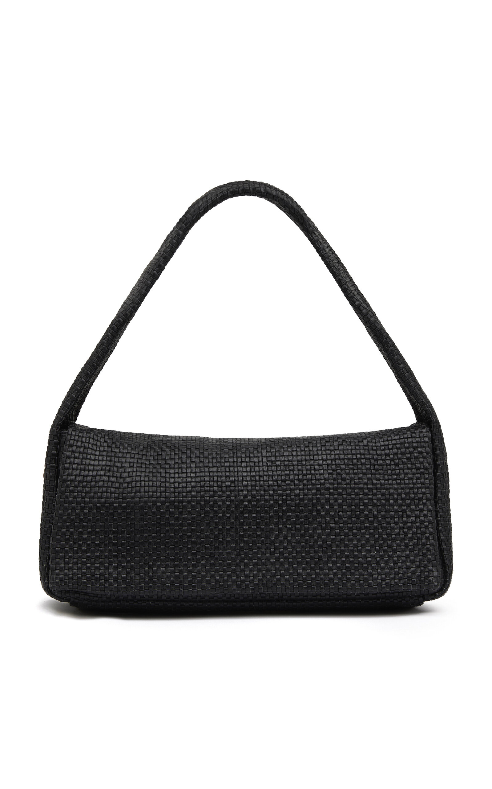 St. Agni Woven Slim Satchel - Black - OS