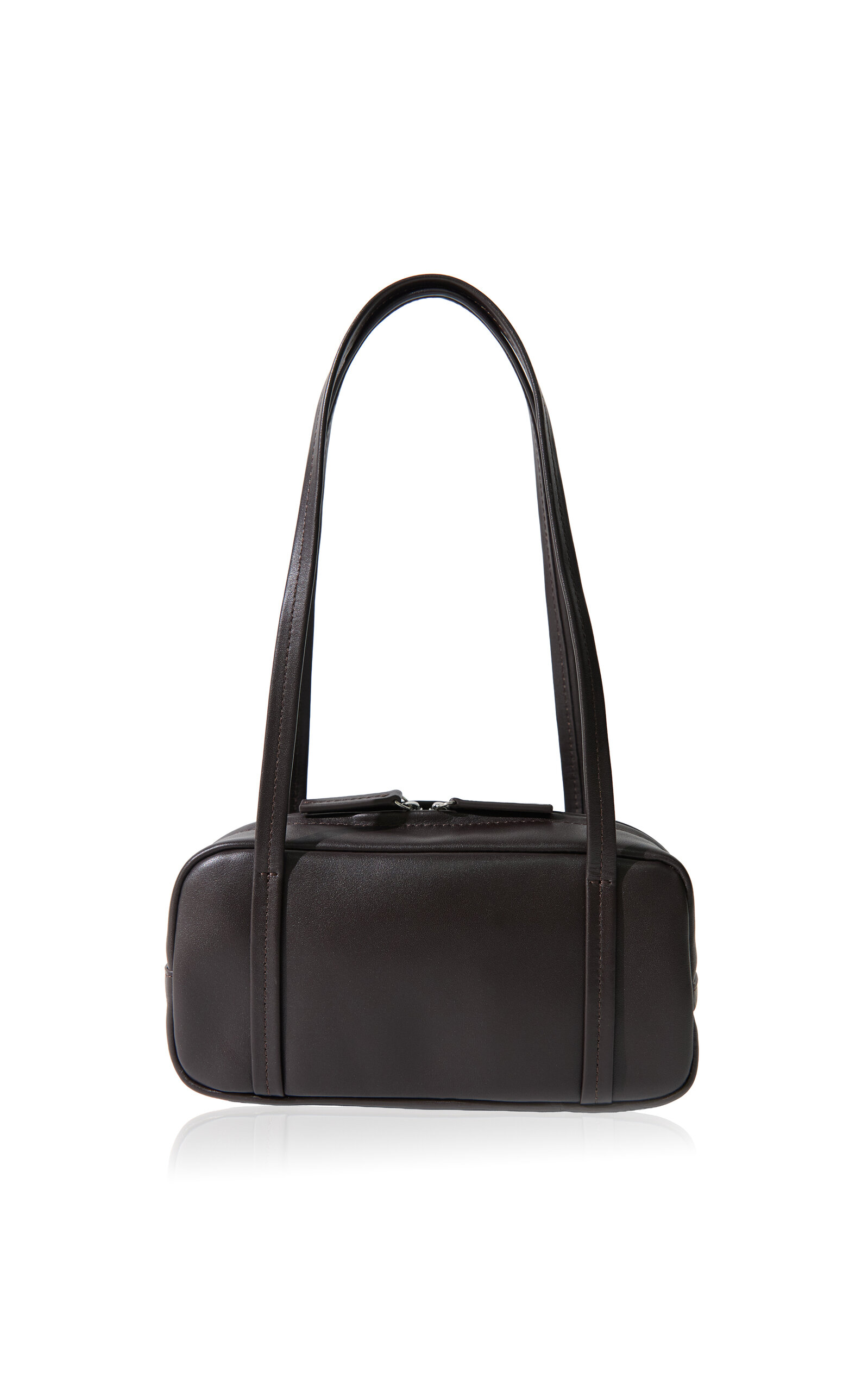 St. Agni Petit Dual Zip Bag - Brown - OS