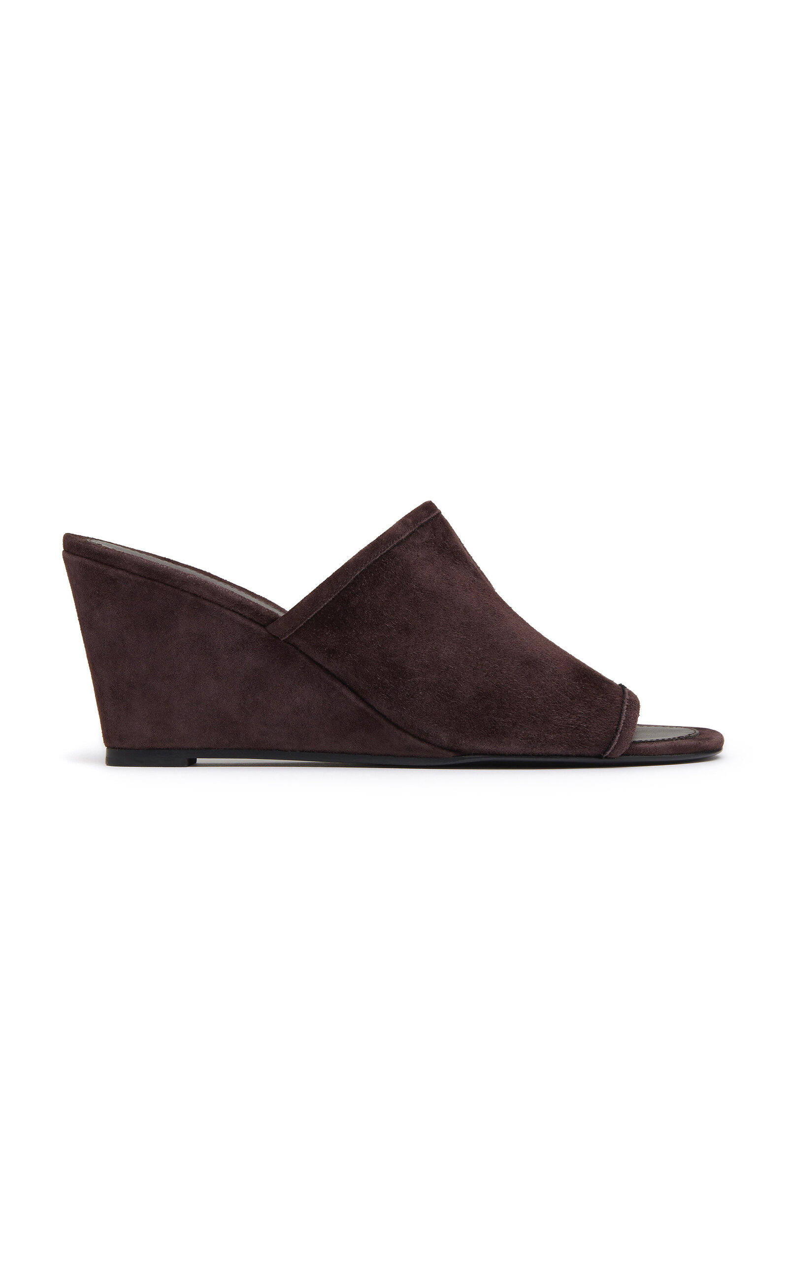 St. Agni Suede Bandeau Wedge