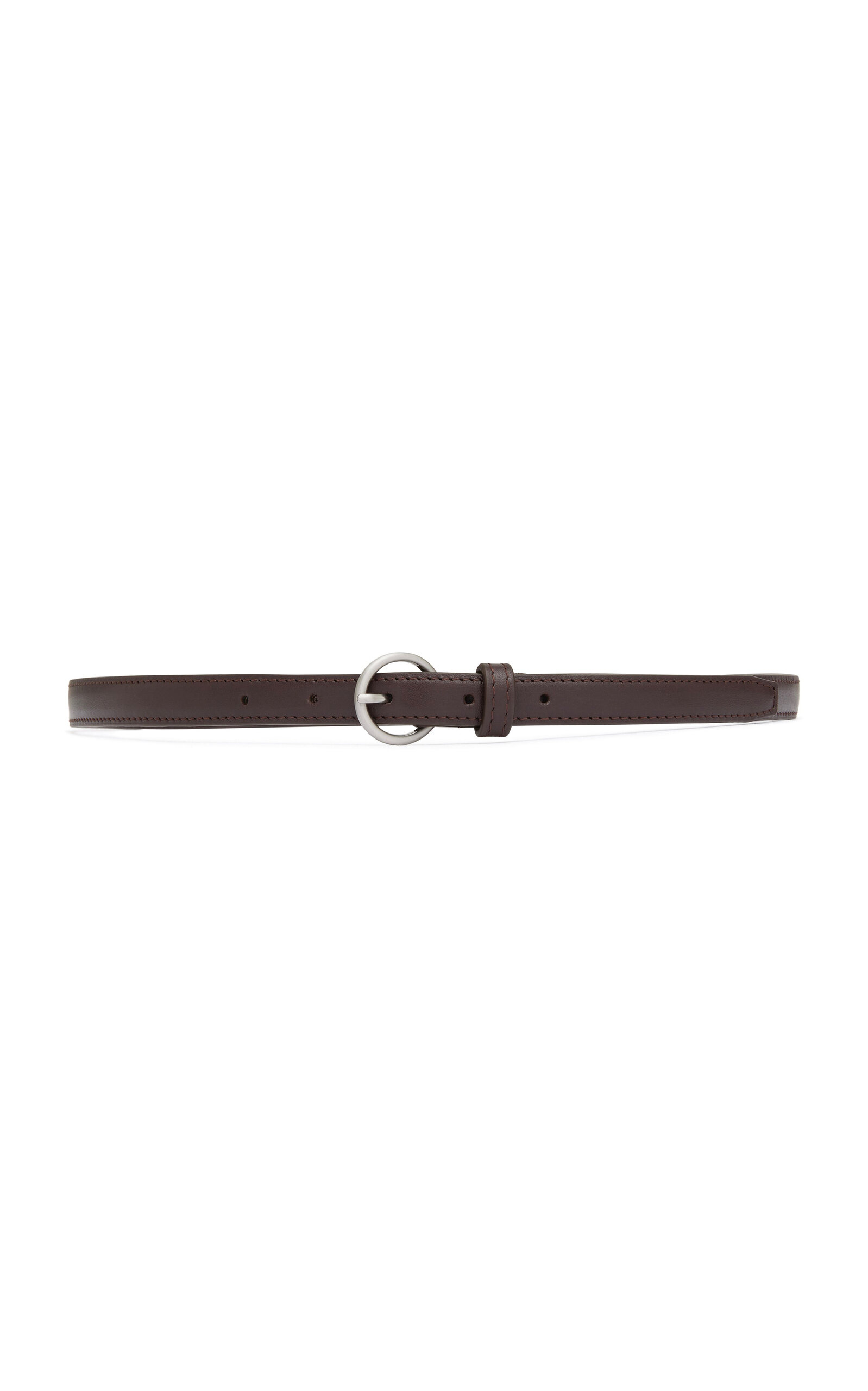 St. Agni Minimal Slim Belt - Brown - XS/S