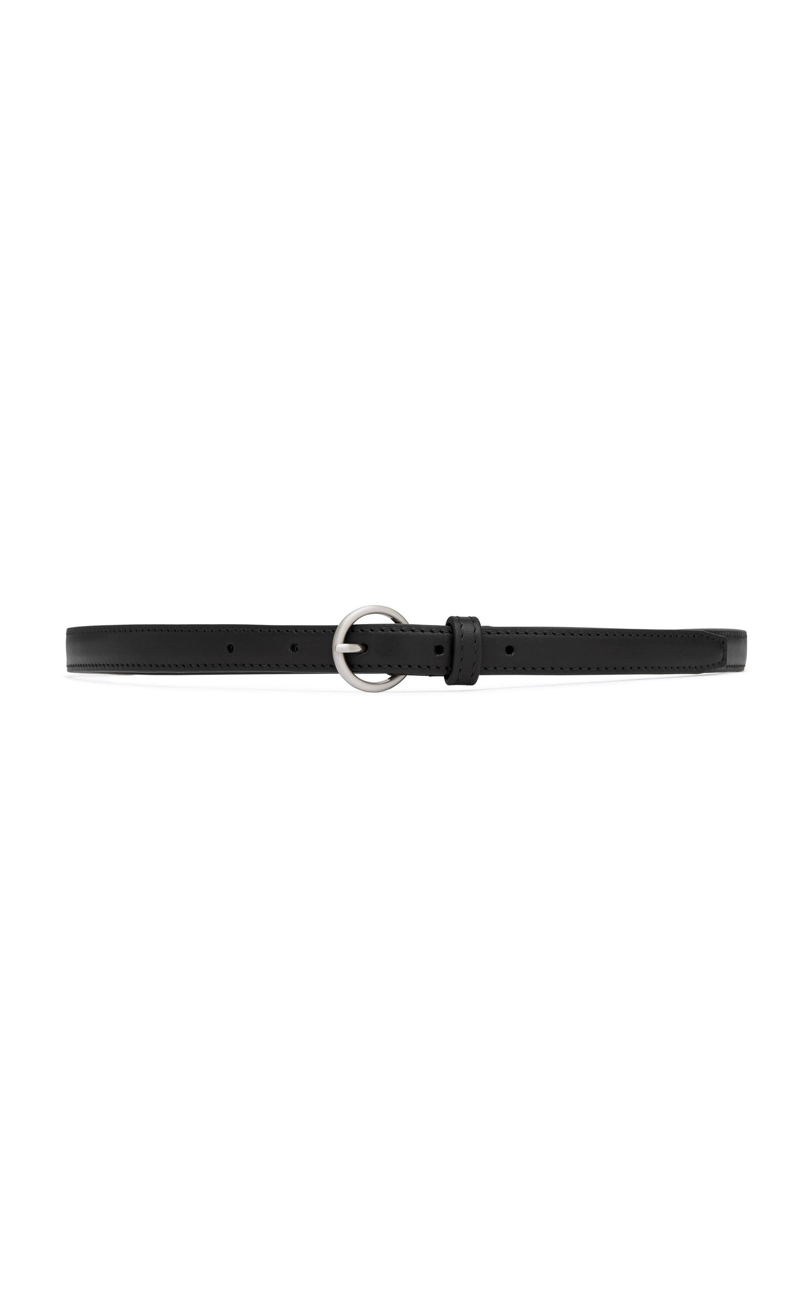 St. Agni Minimal Slim Belt - Black - S/M
