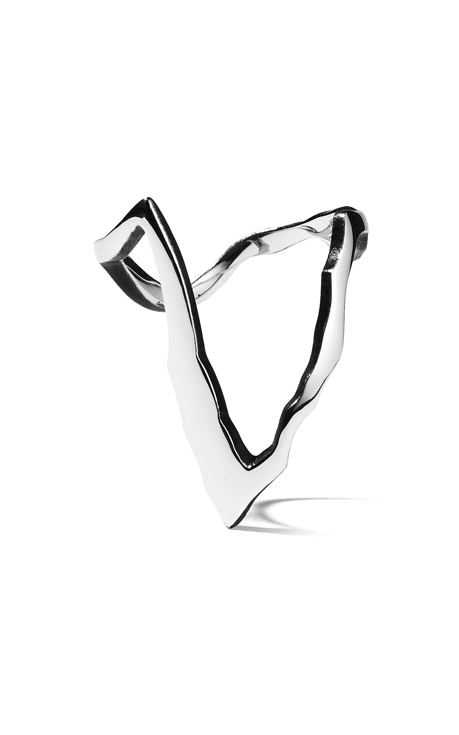 Milamore Platinum Noir KINTSUGI Victoria Ring - Silver - Only At Moda Operandi