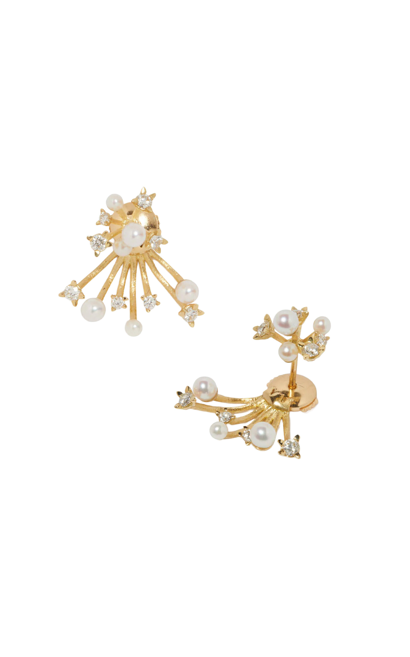 Milamore 18K Yellow Gold Hanabi Sparks Ear Jacket - Gold - OS - Only At Moda Operandi
