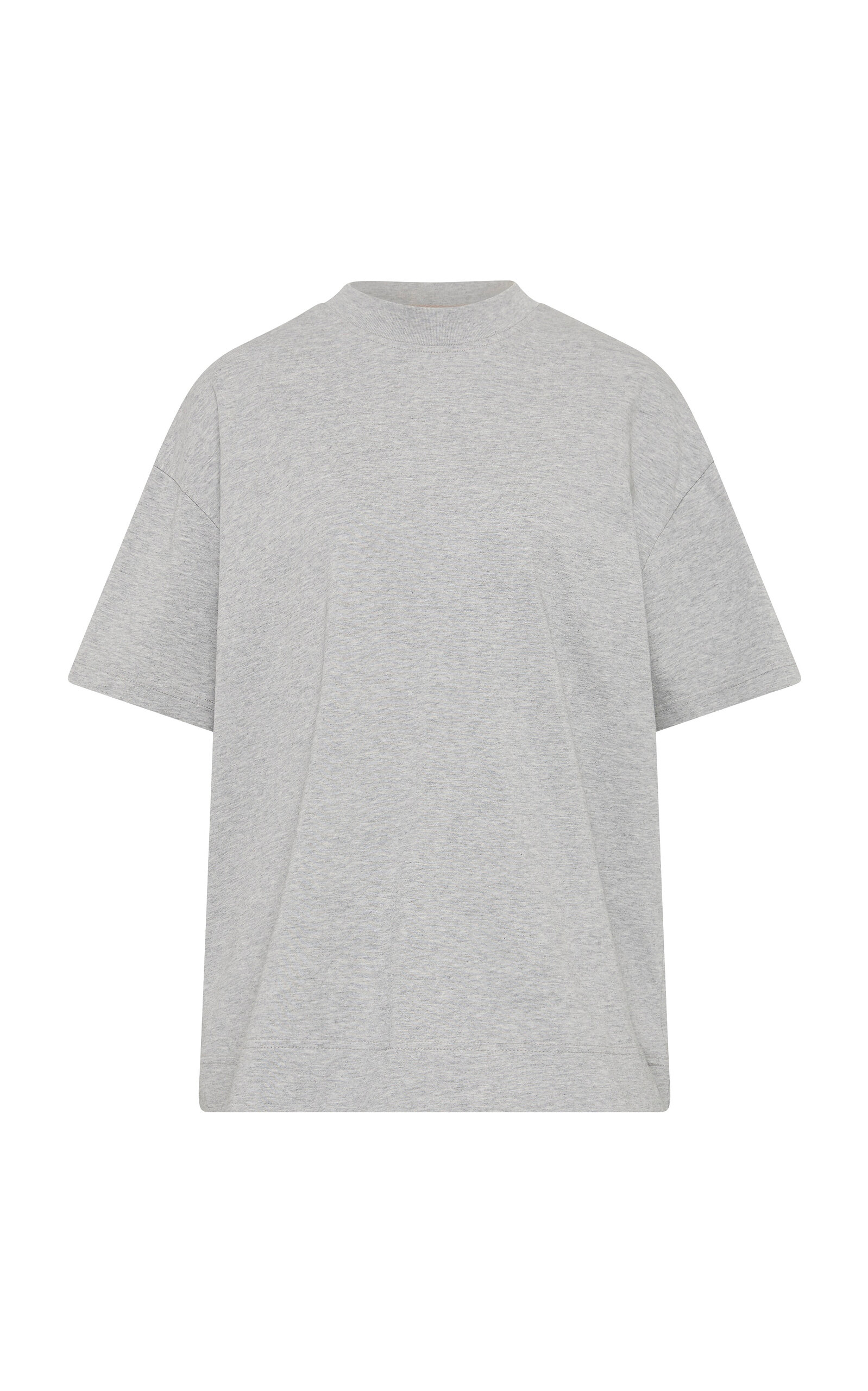 St. Agni Homme Boxy Cotton T-Shirt - Light Grey - XS/S