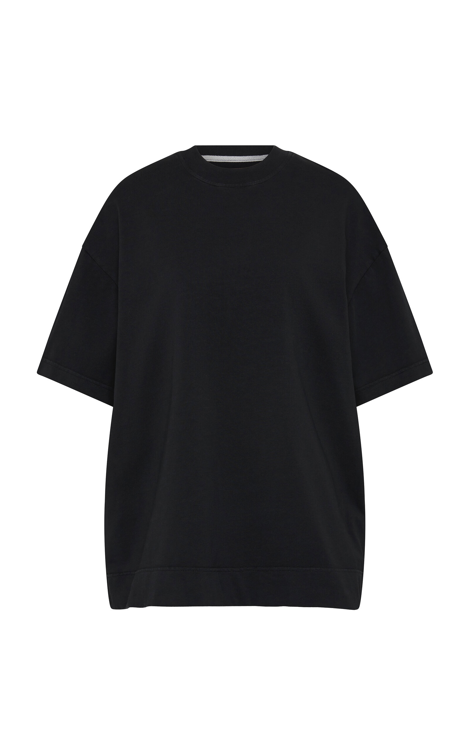 St Agni Homme Boxy Cotton T-shirt In Black