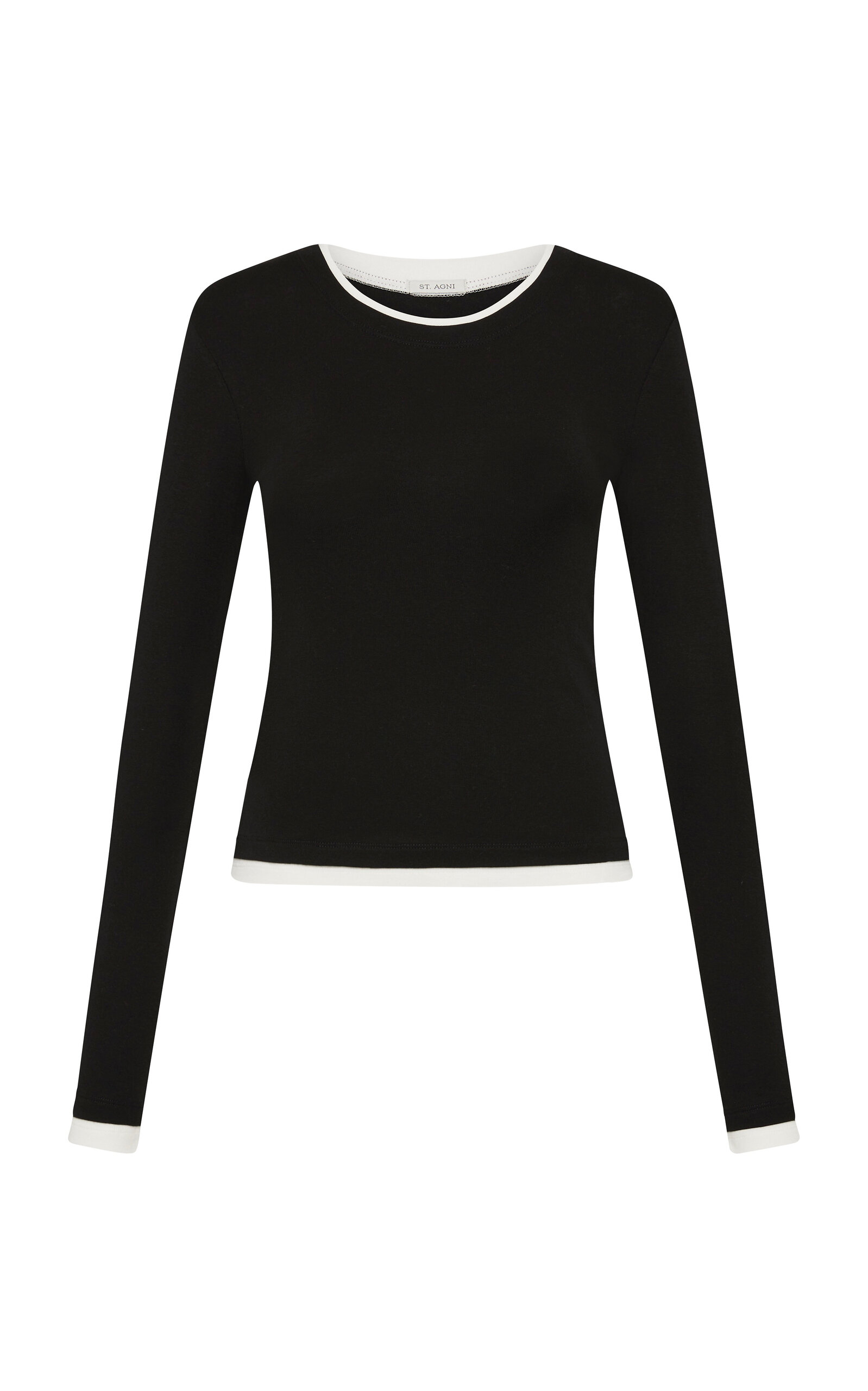 St. Agni Layered Organic Cotton Top