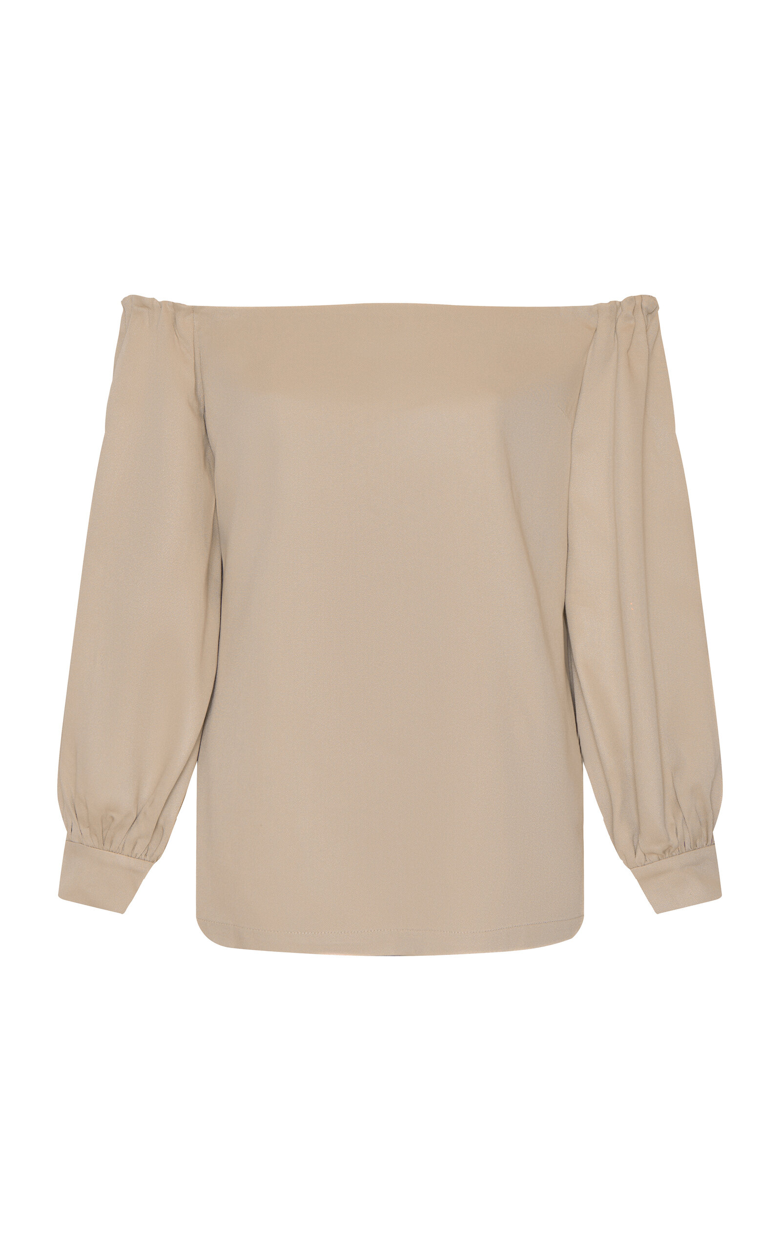Andres Otalora Lo Cree Twill Top In Brown