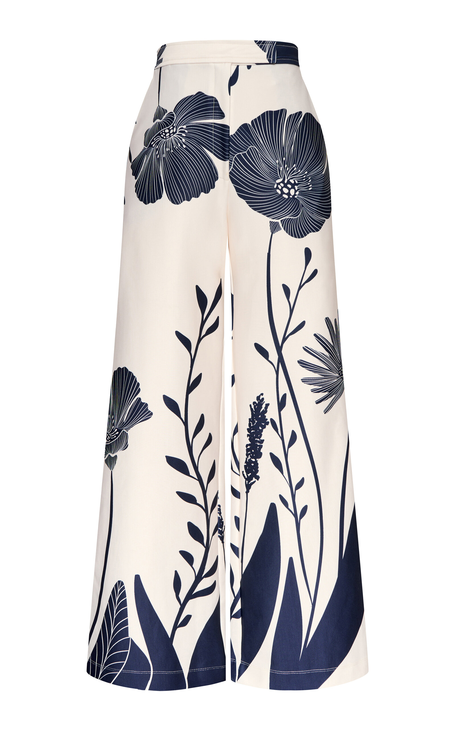 Andres Otalora Ama y Haz Twill Wide-Leg Pants