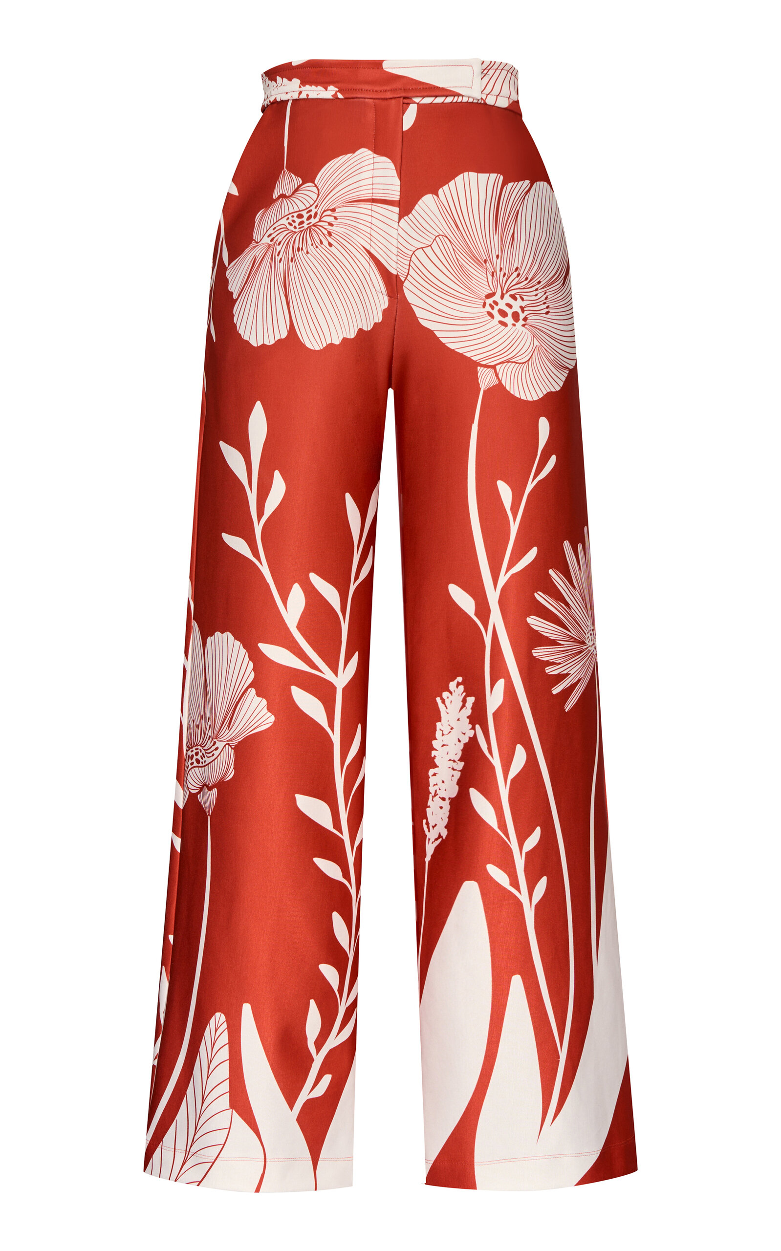 Andres Otalora Ama y Haz Wide-Leg Jersey Pants - Print
