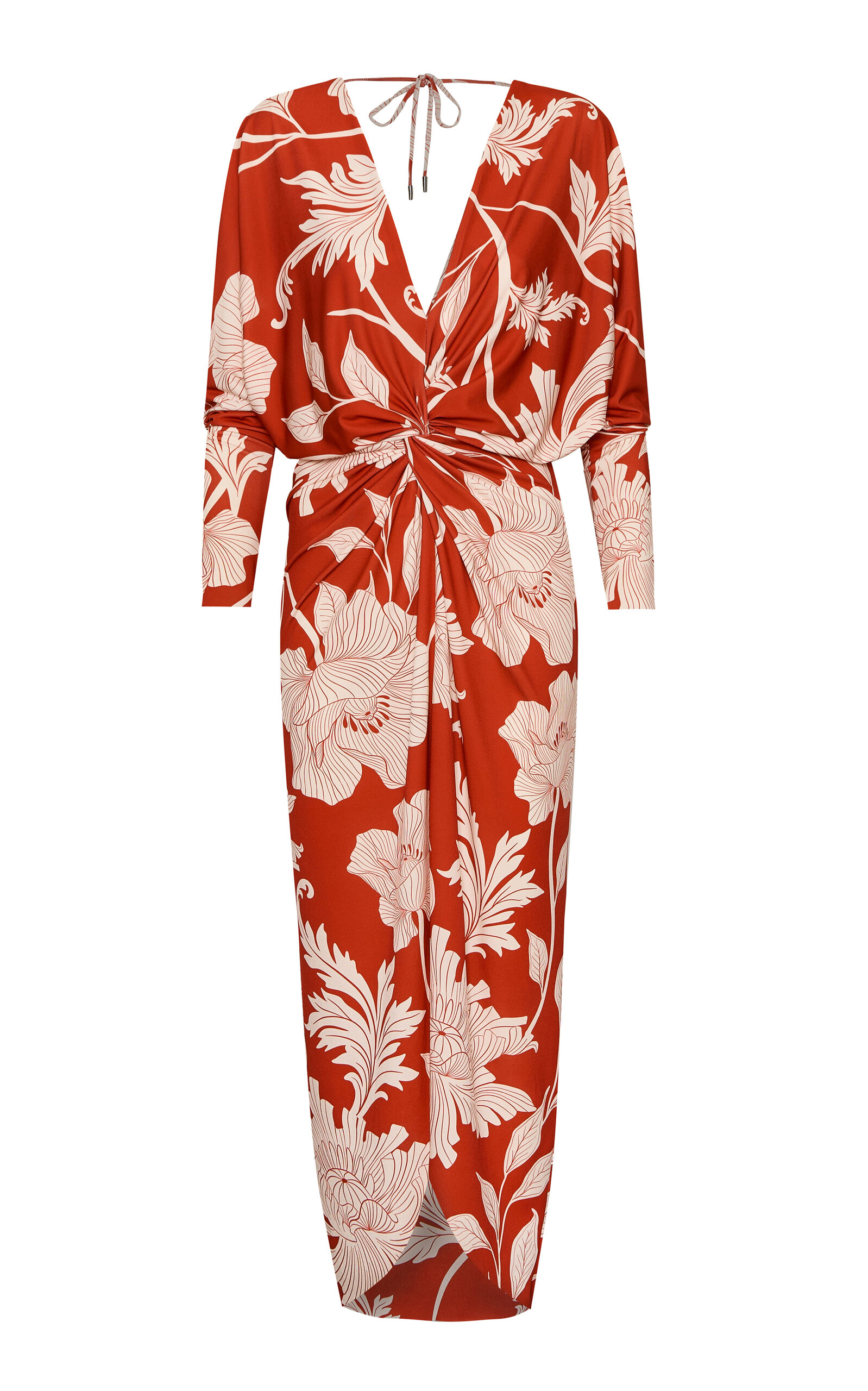 Andres Otalora Nuestro Presente Floral Jersey Maxi Dress - Print - XS