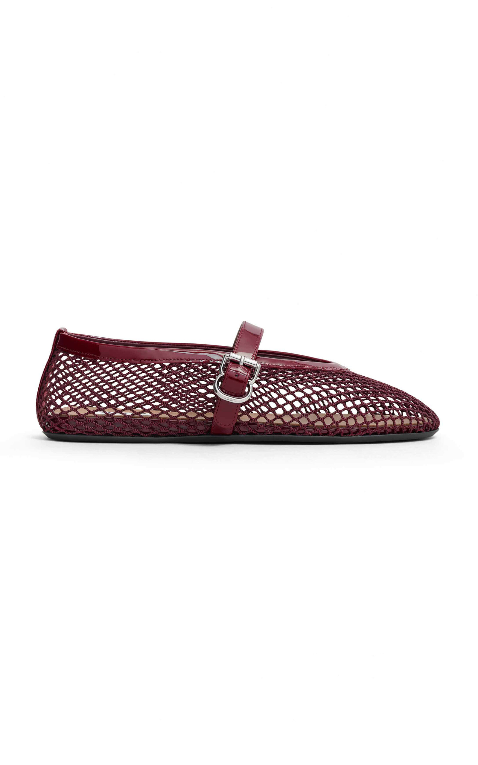 ALAÏA Fishnet Ballet Flats - Moda Operandi