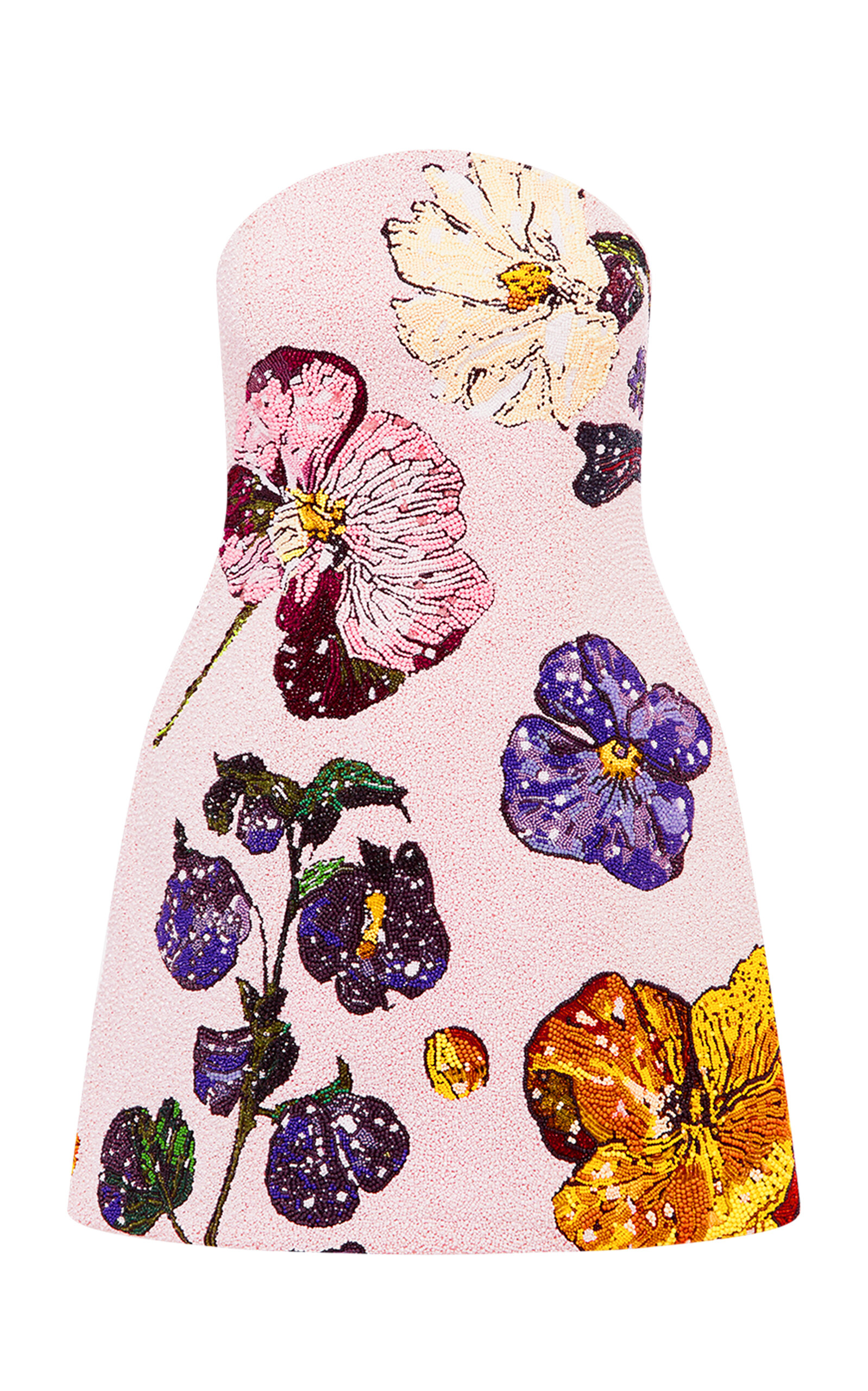 Leo Lin Zaria Beaded Mini Dress - Floral